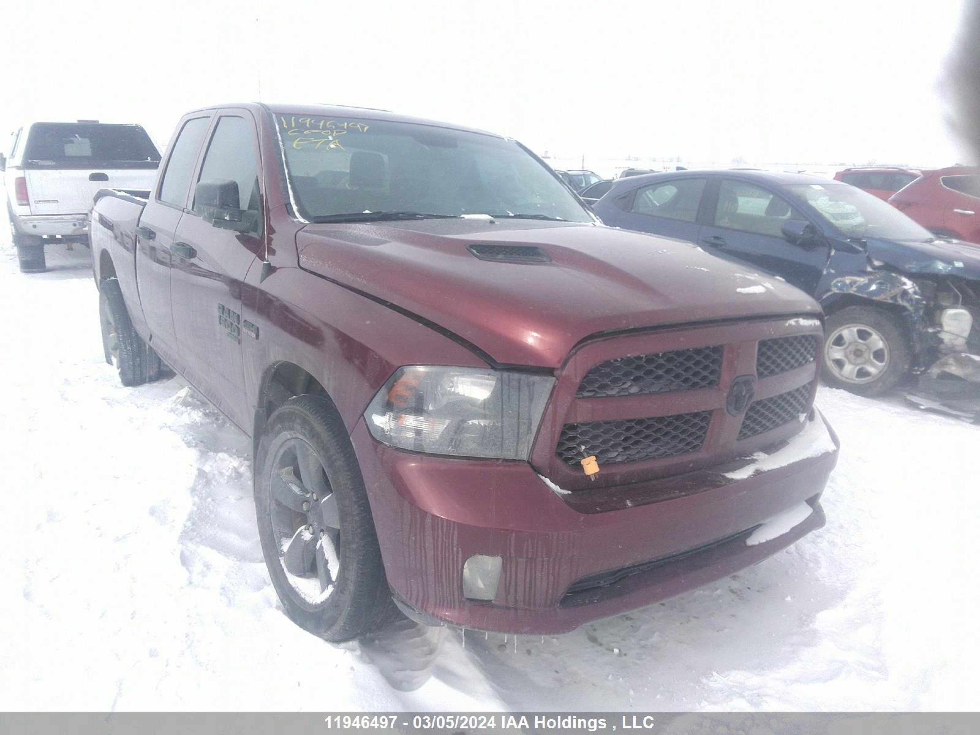 RAM 1500 2019 1c6rr7ft8ks734987