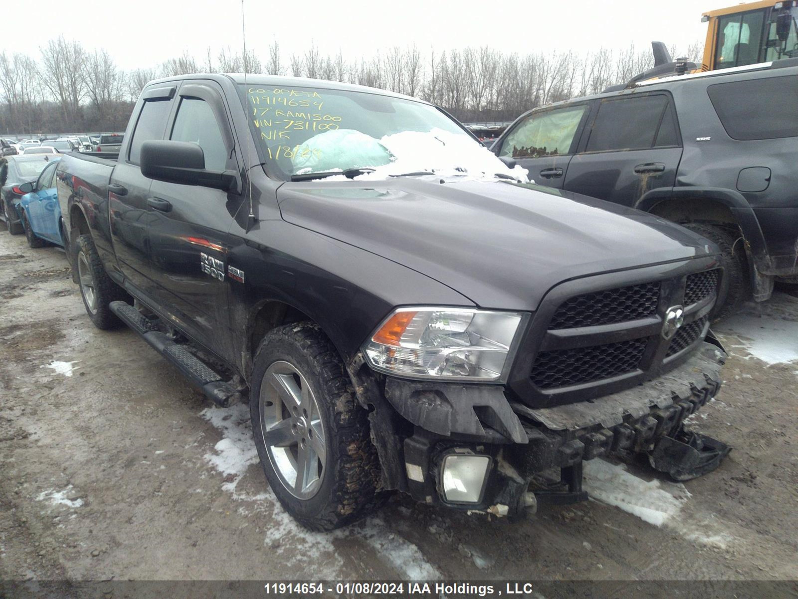 RAM 1500 2017 1c6rr7ftxhs731100