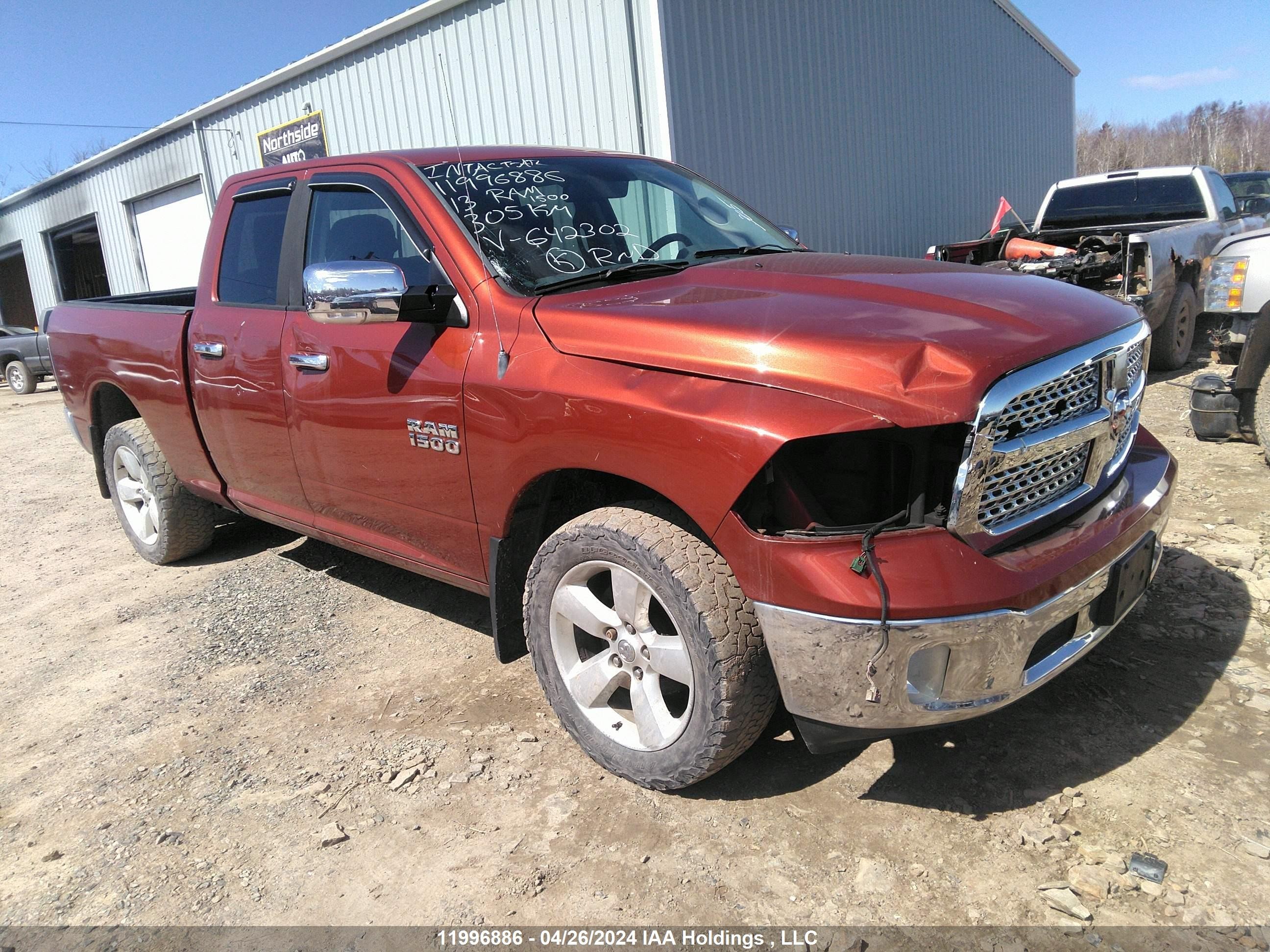 RAM 1500 2013 1c6rr7ggxds642302