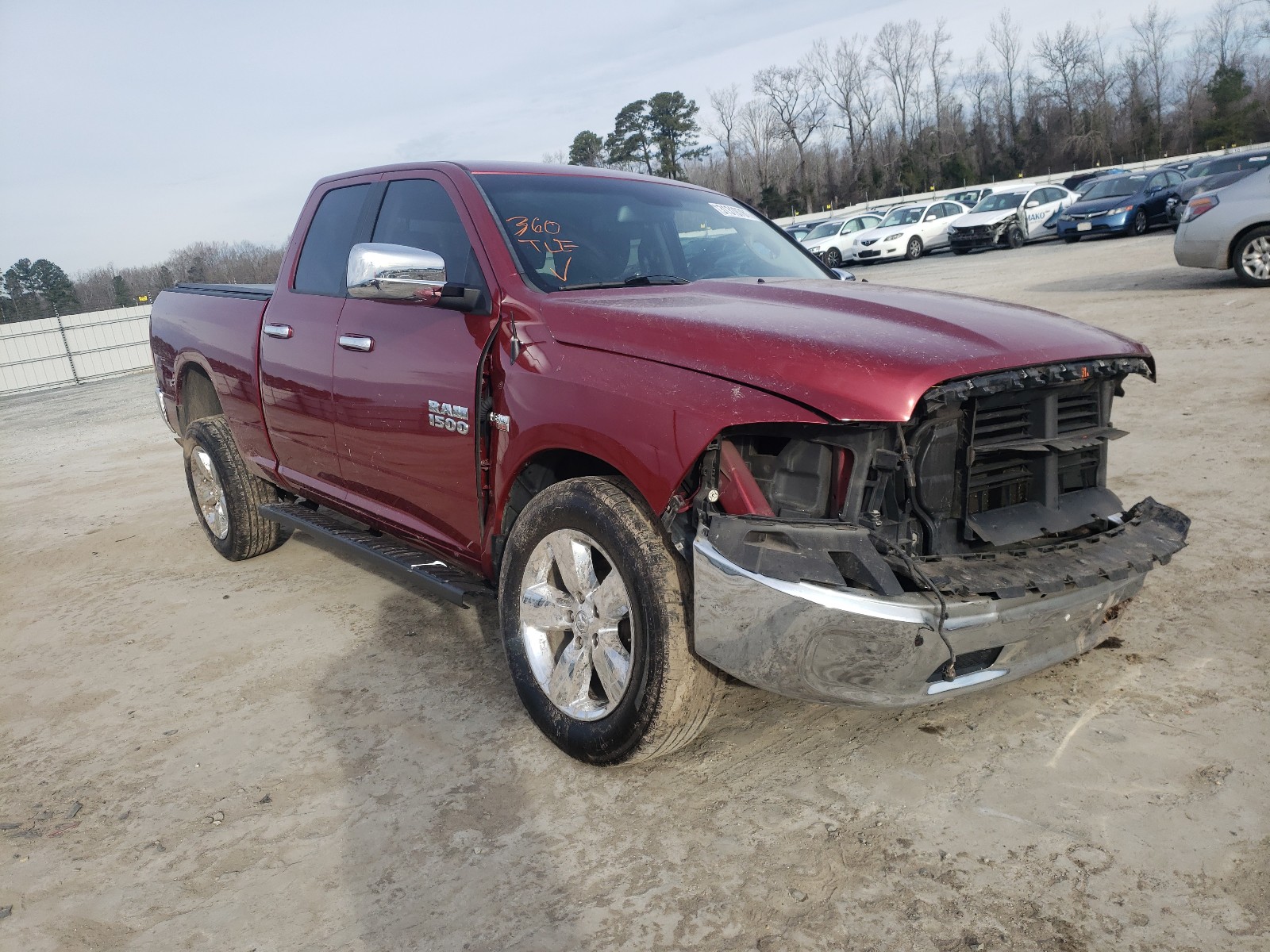 RAM 1500 SLT 2015 1c6rr7gt1fs715606