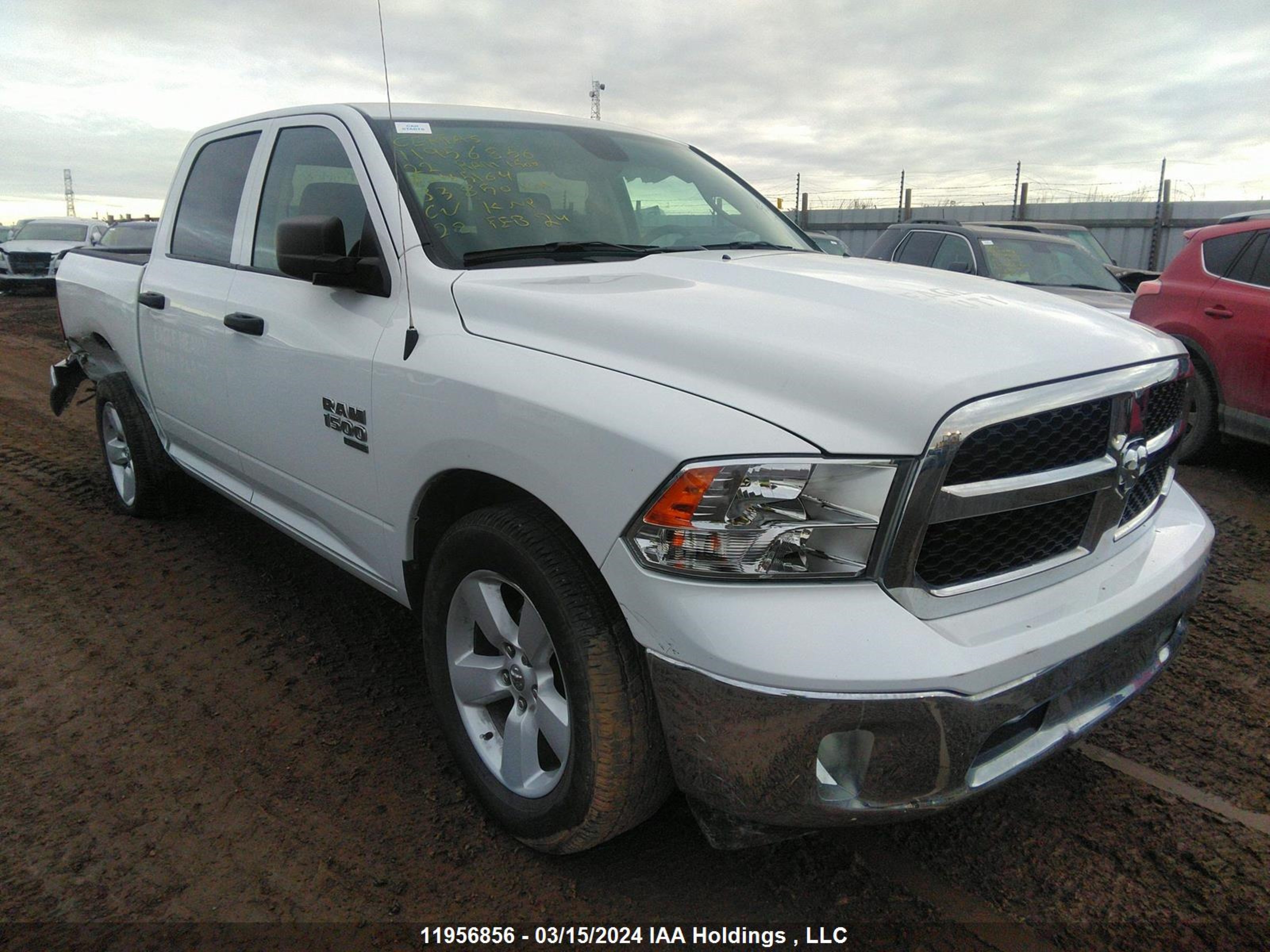 RAM 1500 2022 1c6rr7kgxns245164