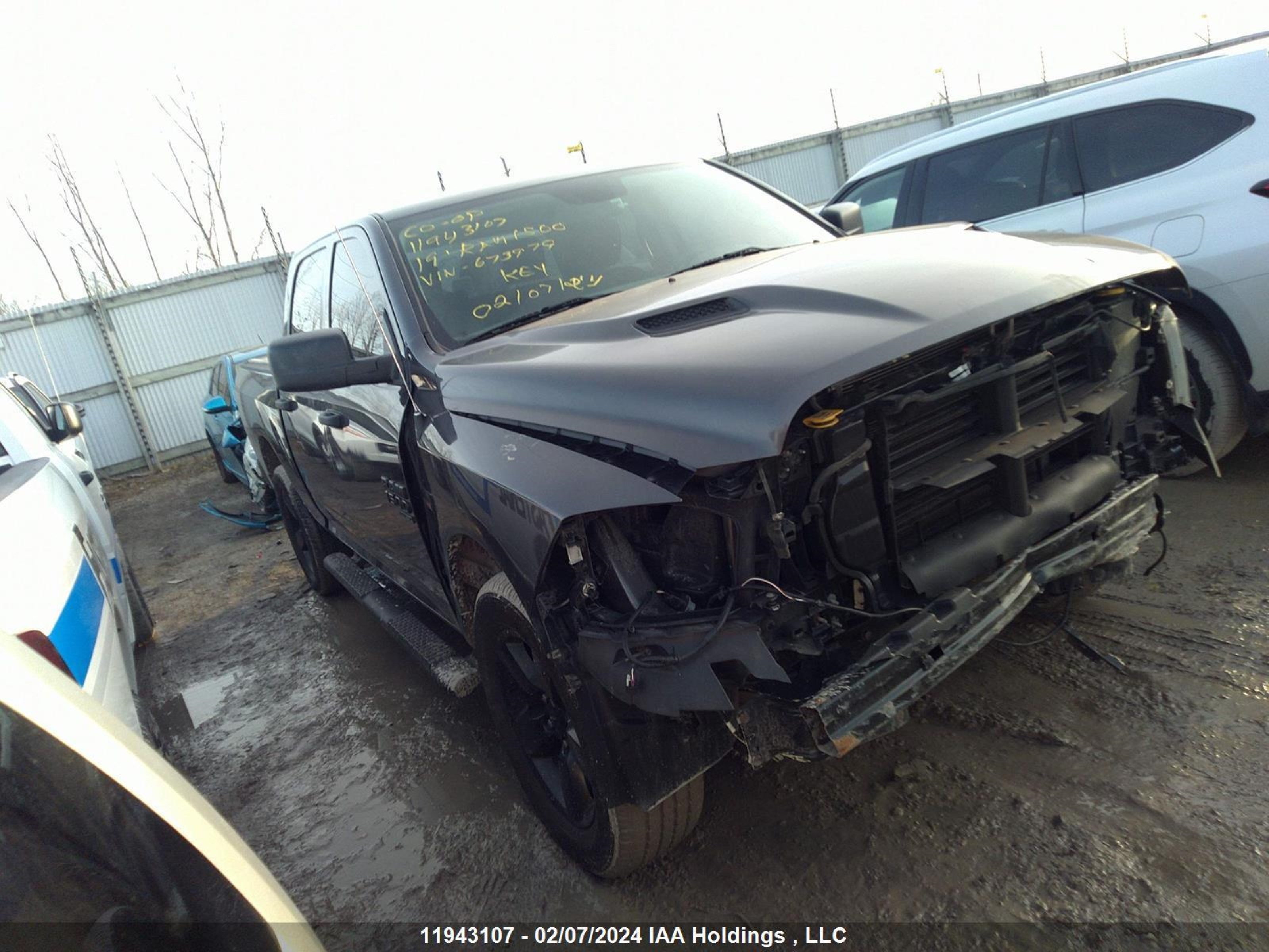 RAM 1500 2019 1c6rr7kt2ks673979