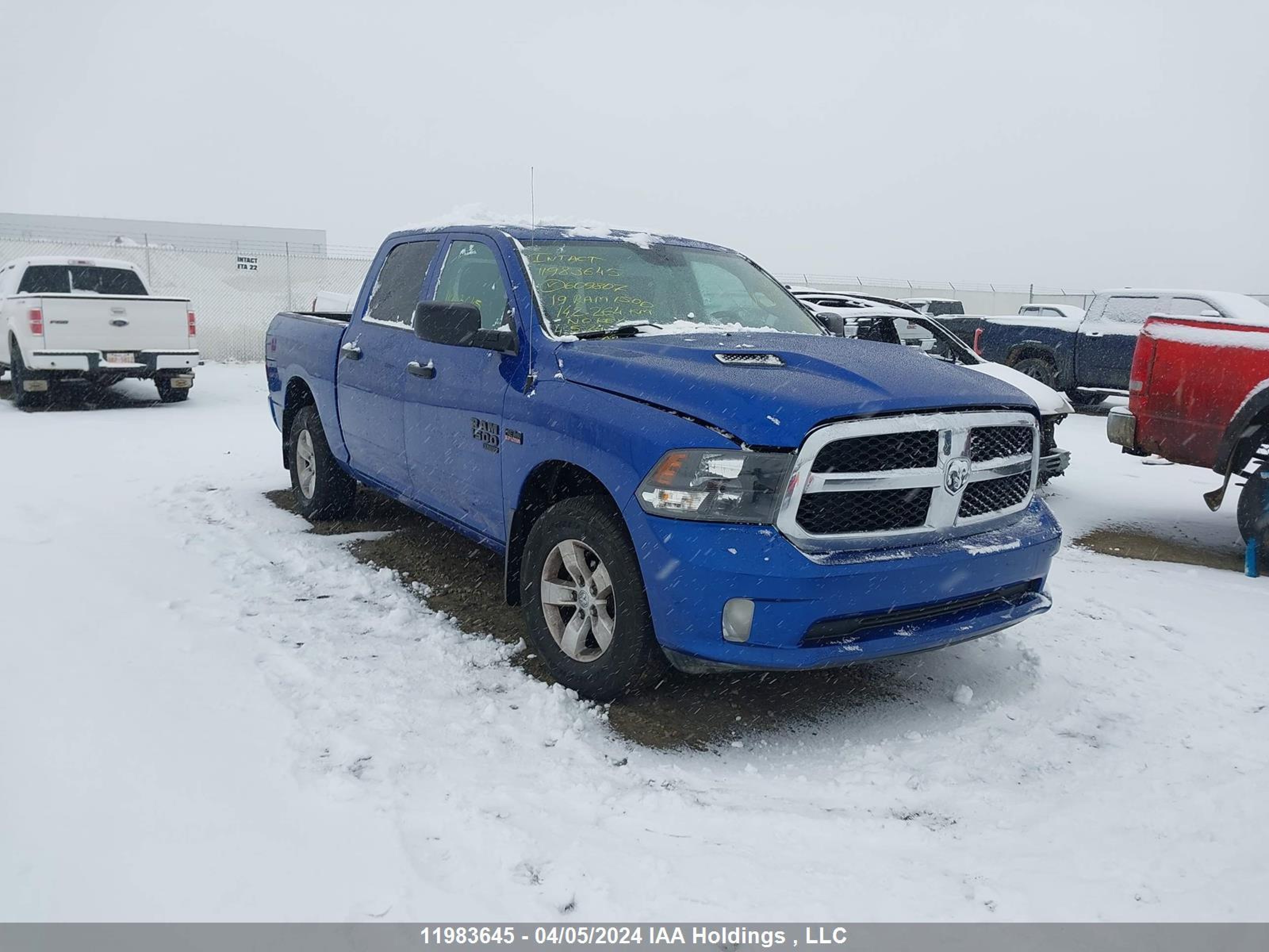 RAM 1500 2019 1c6rr7kt5ks609807