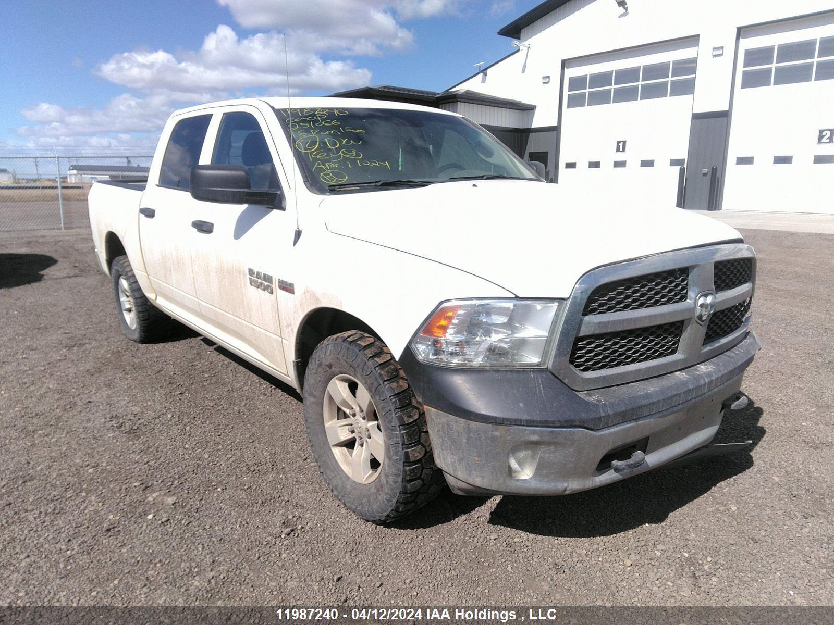 RAM 1500 2018 1c6rr7kt8js251066