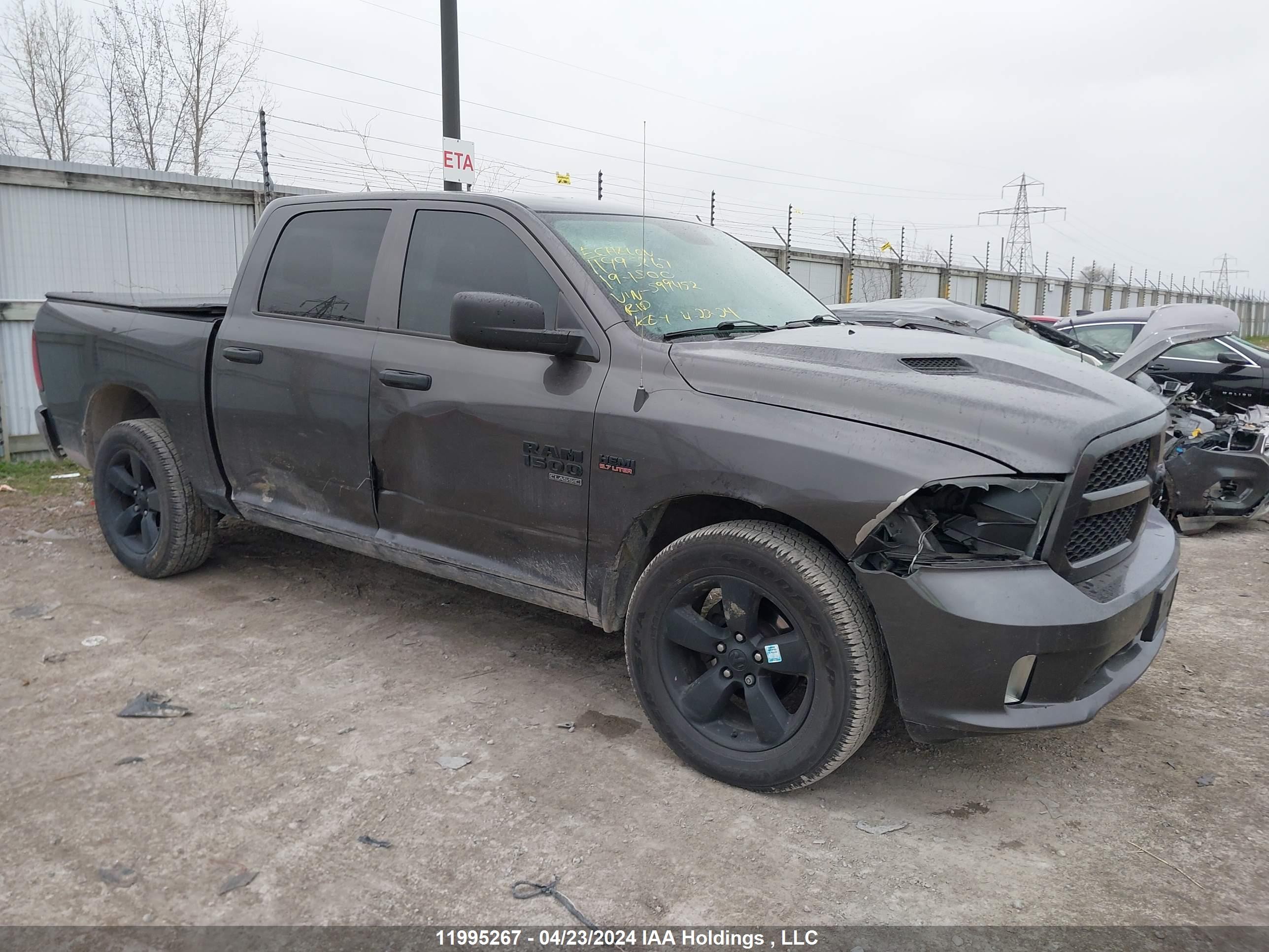 RAM 1500 2019 1c6rr7kt8ks599452