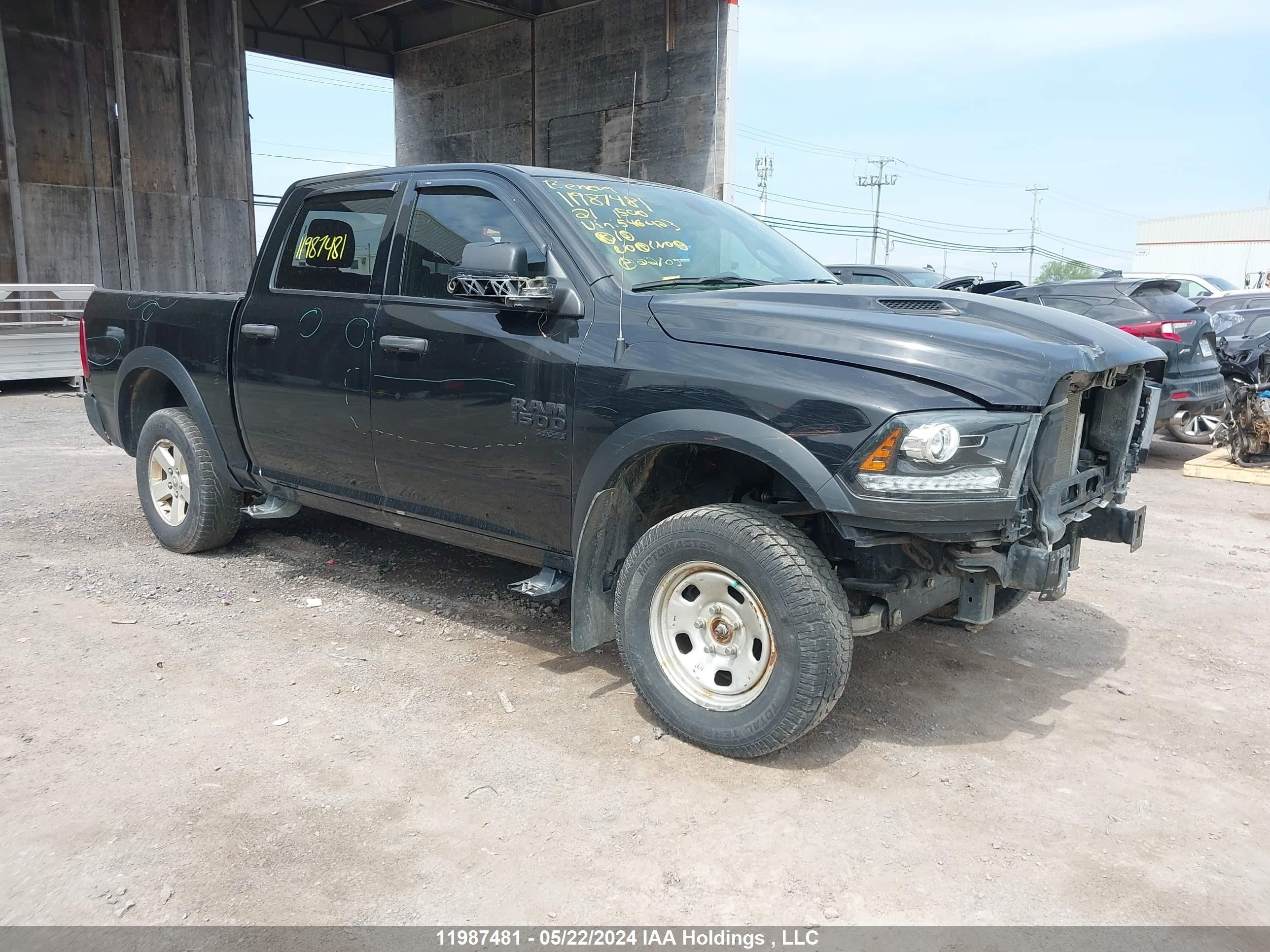 RAM 1500 2021 1c6rr7lg5ms546423