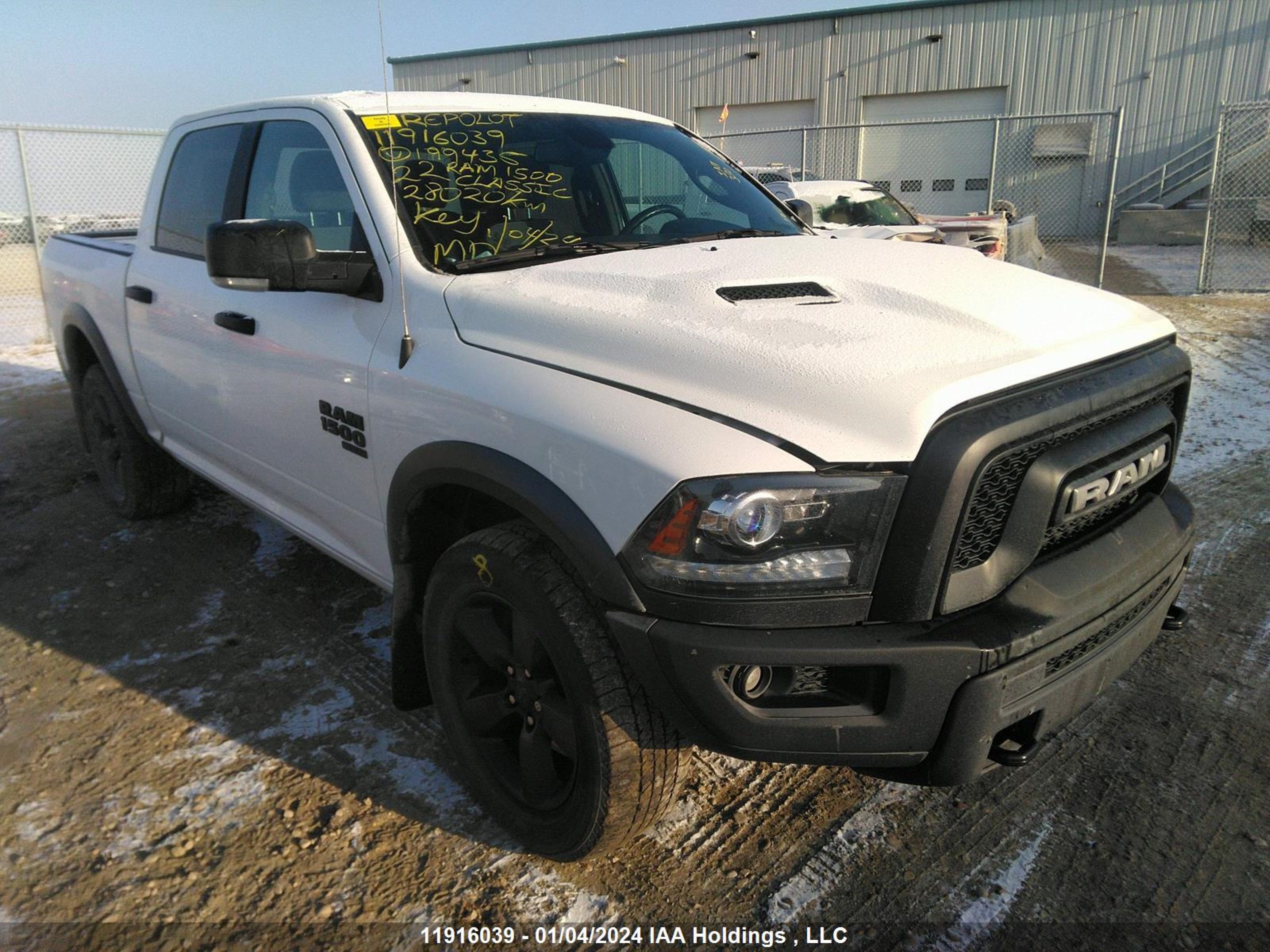 RAM 1500 2022 1c6rr7lg5ns199435