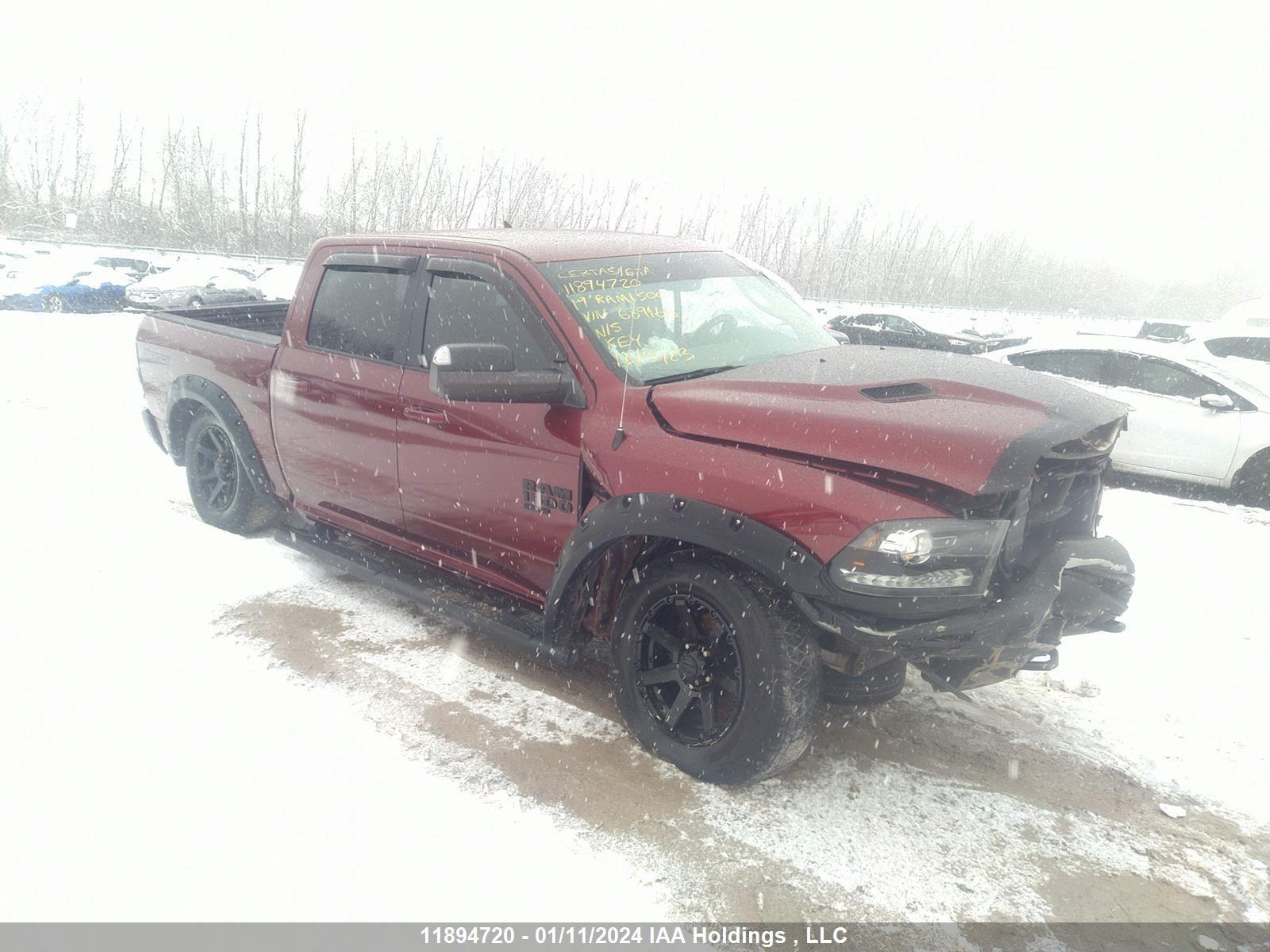 RAM 1500 2019 1c6rr7lt3ks689168