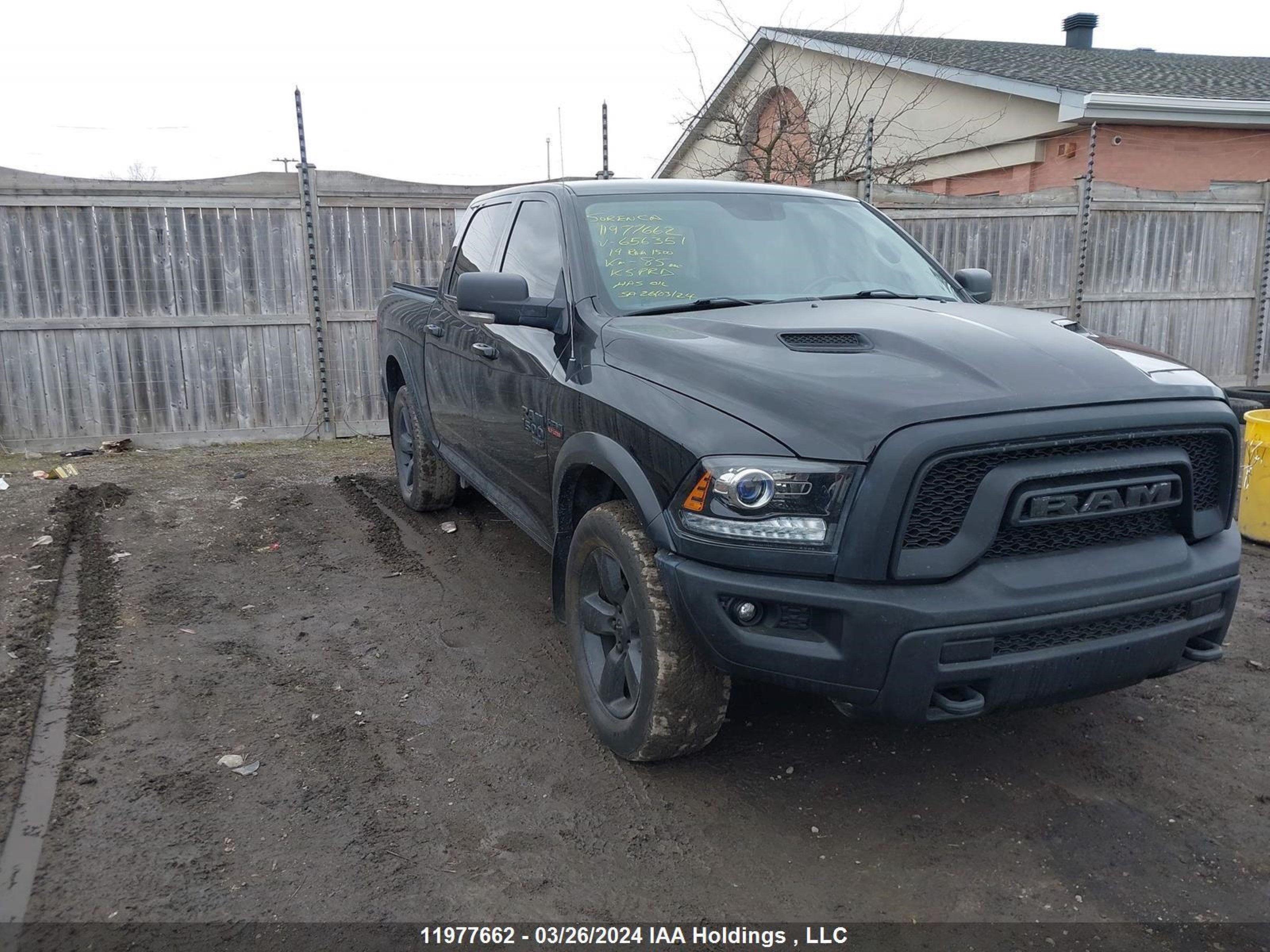 RAM 1500 2019 1c6rr7lt5ks656351