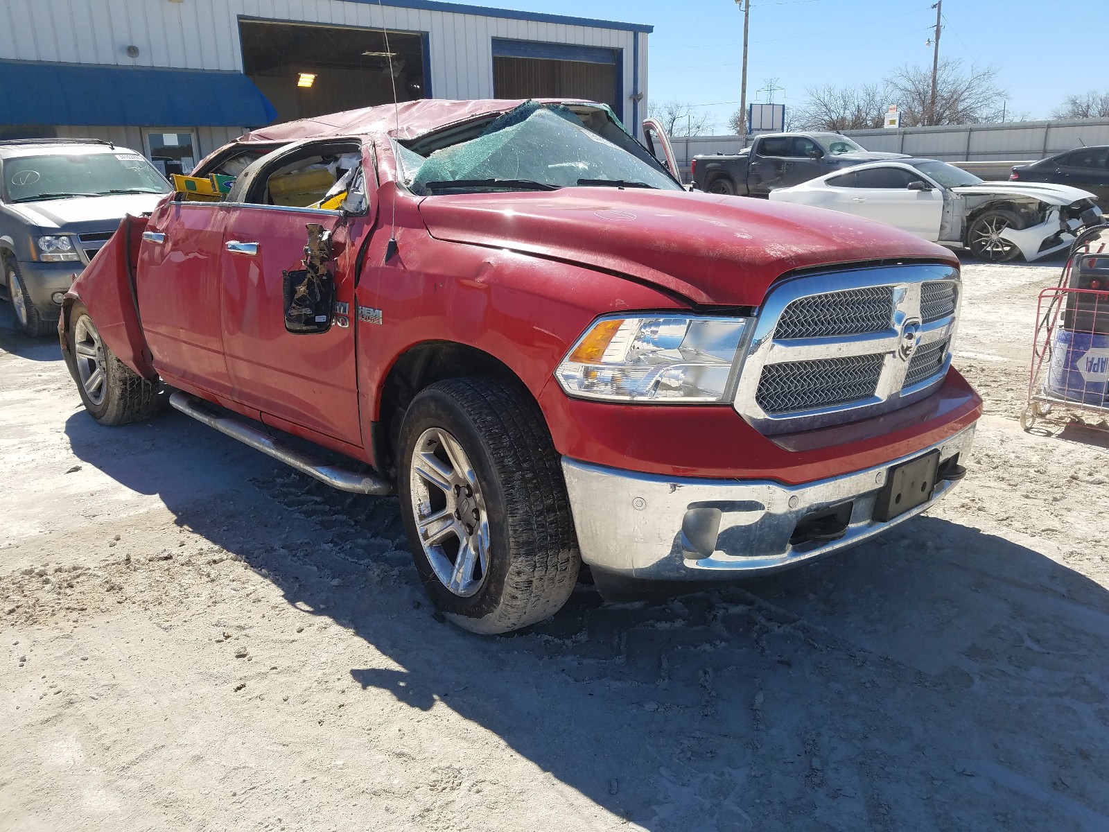 RAM 1500 SLT 2018 1c6rr7lt9js158779