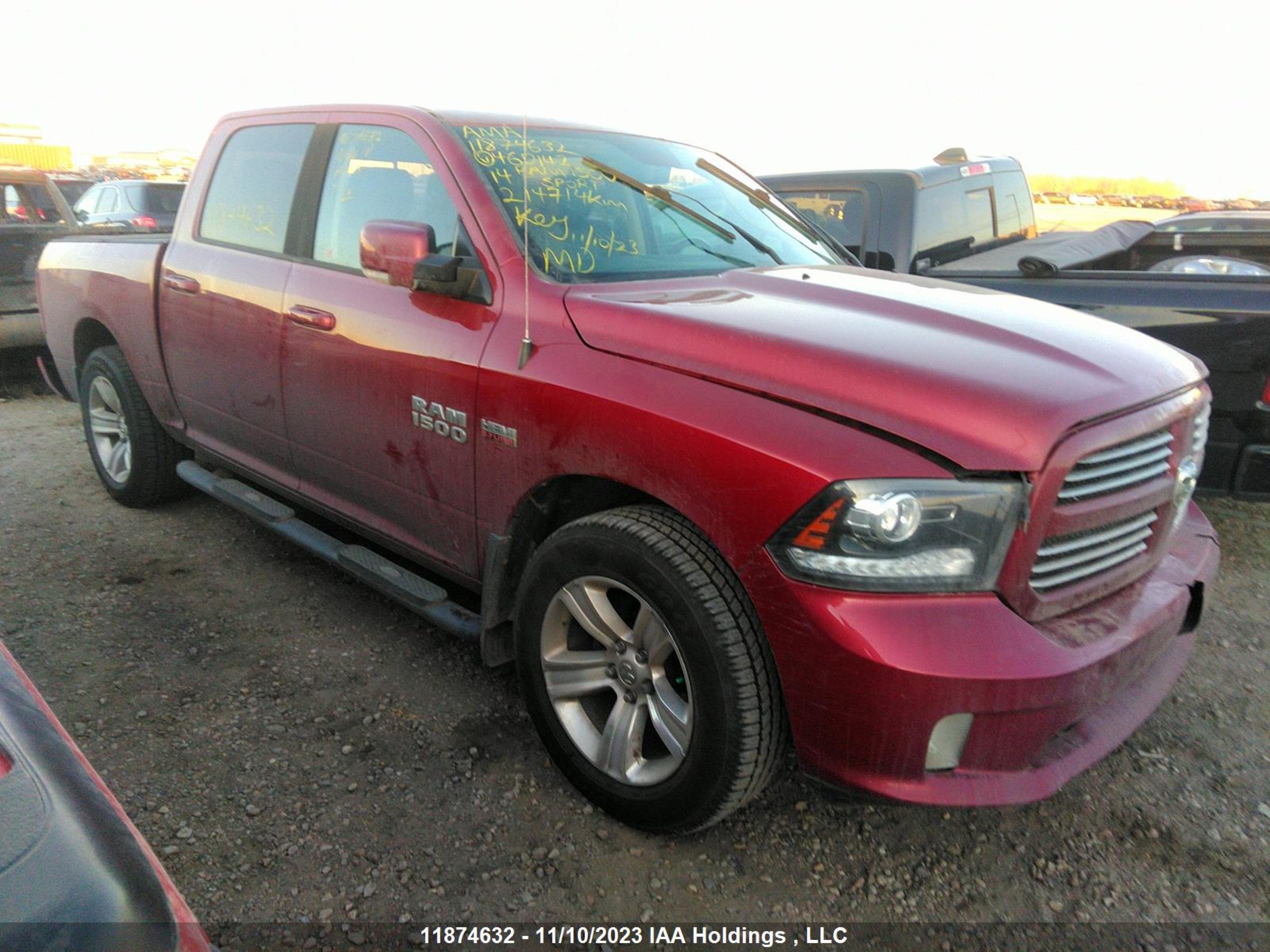 RAM 1500 2014 1c6rr7mt9es460142