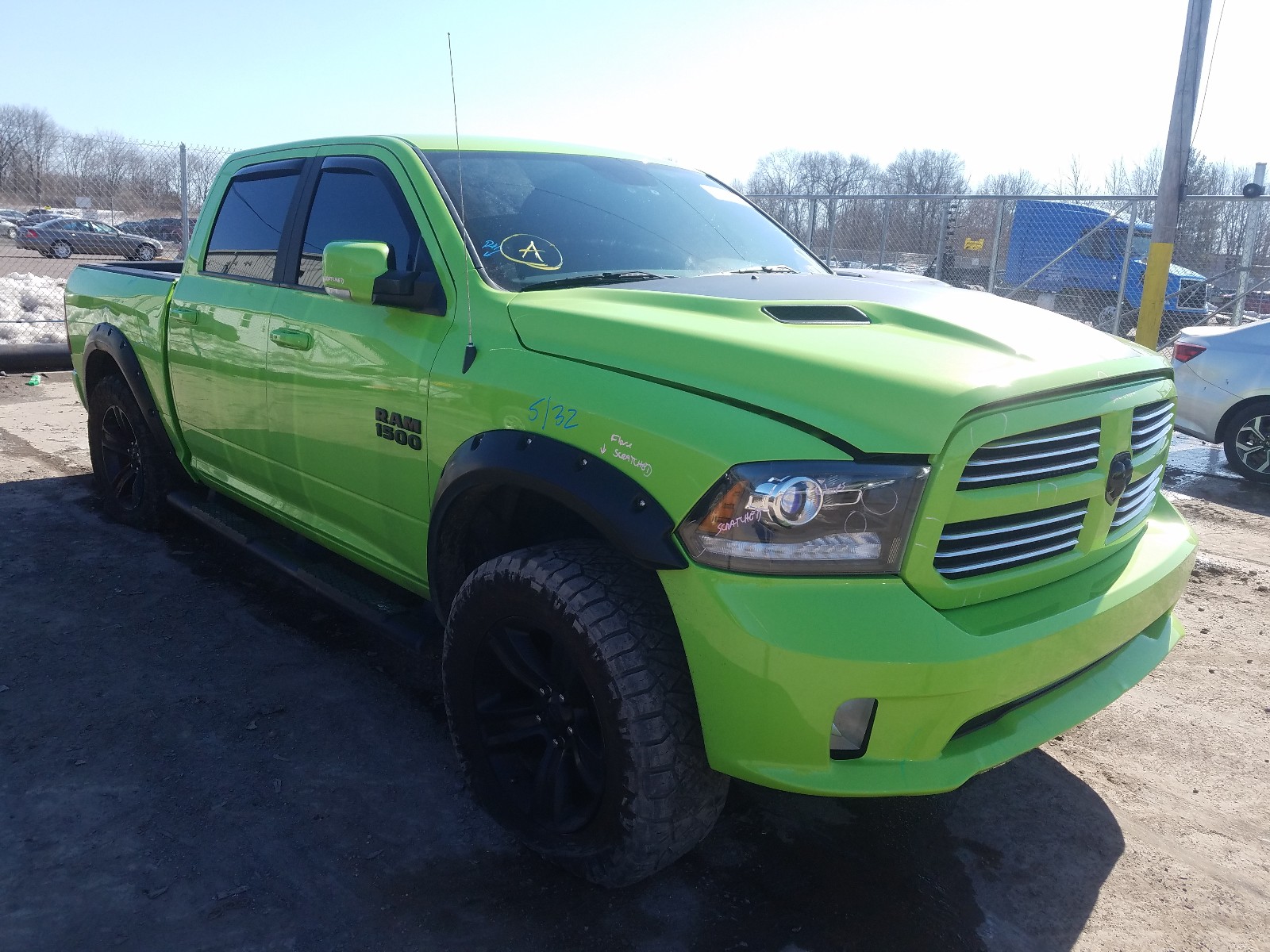 RAM 1500 SPORT 2017 1c6rr7mtxhs750345