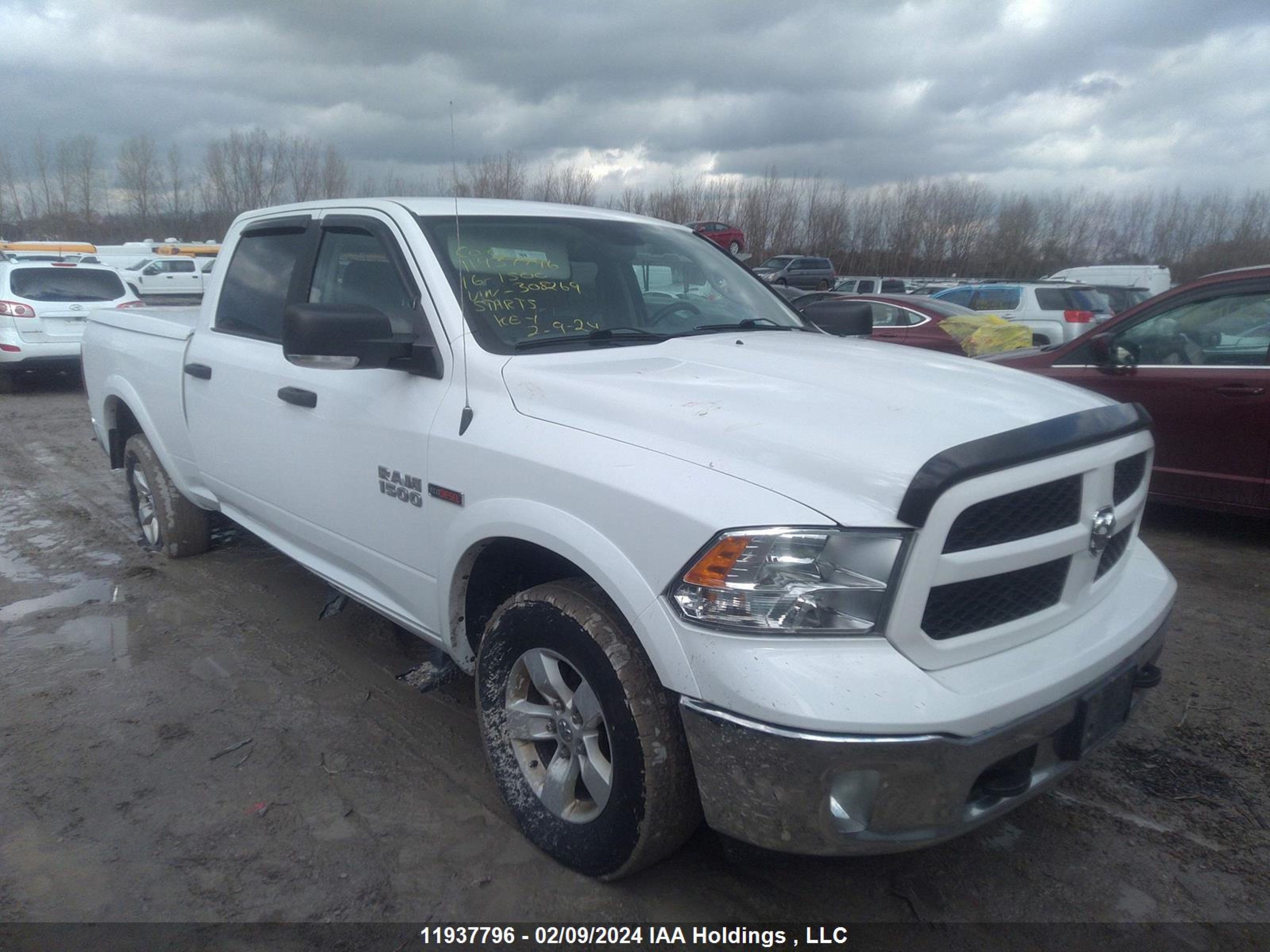 RAM 1500 2016 1c6rr7tm1gs308269