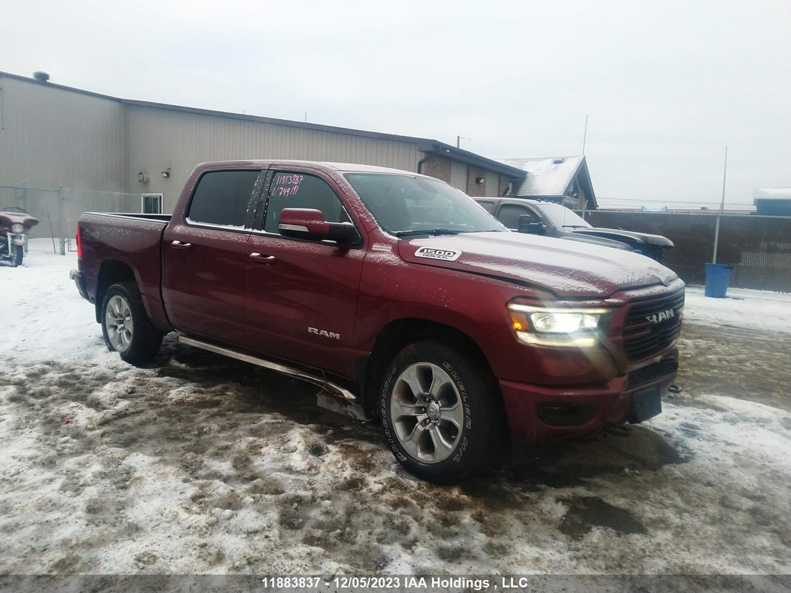 RAM 1500 2019 1c6srfft2kn746191