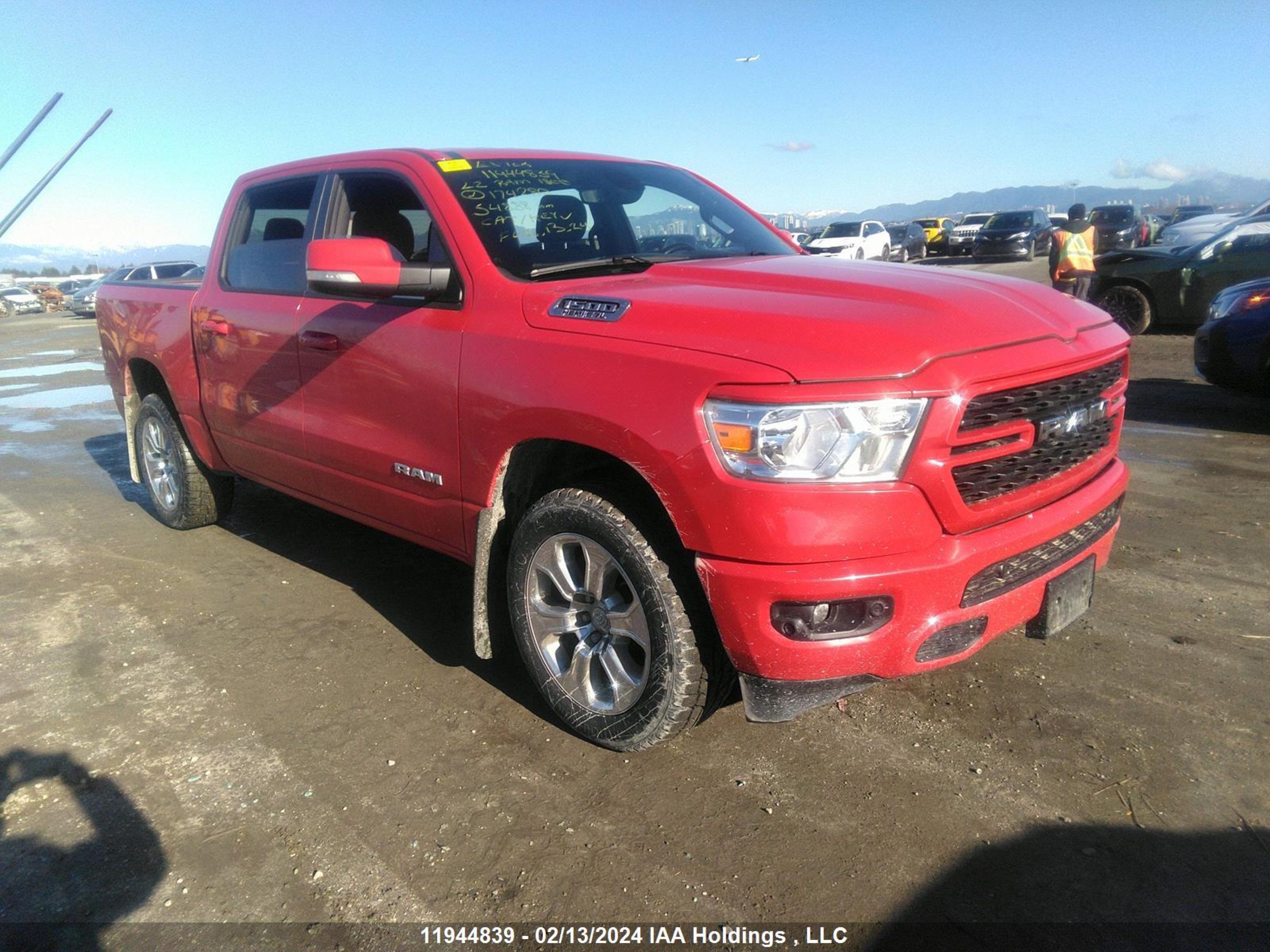 RAM 1500 2022 1c6srfft5nn174280