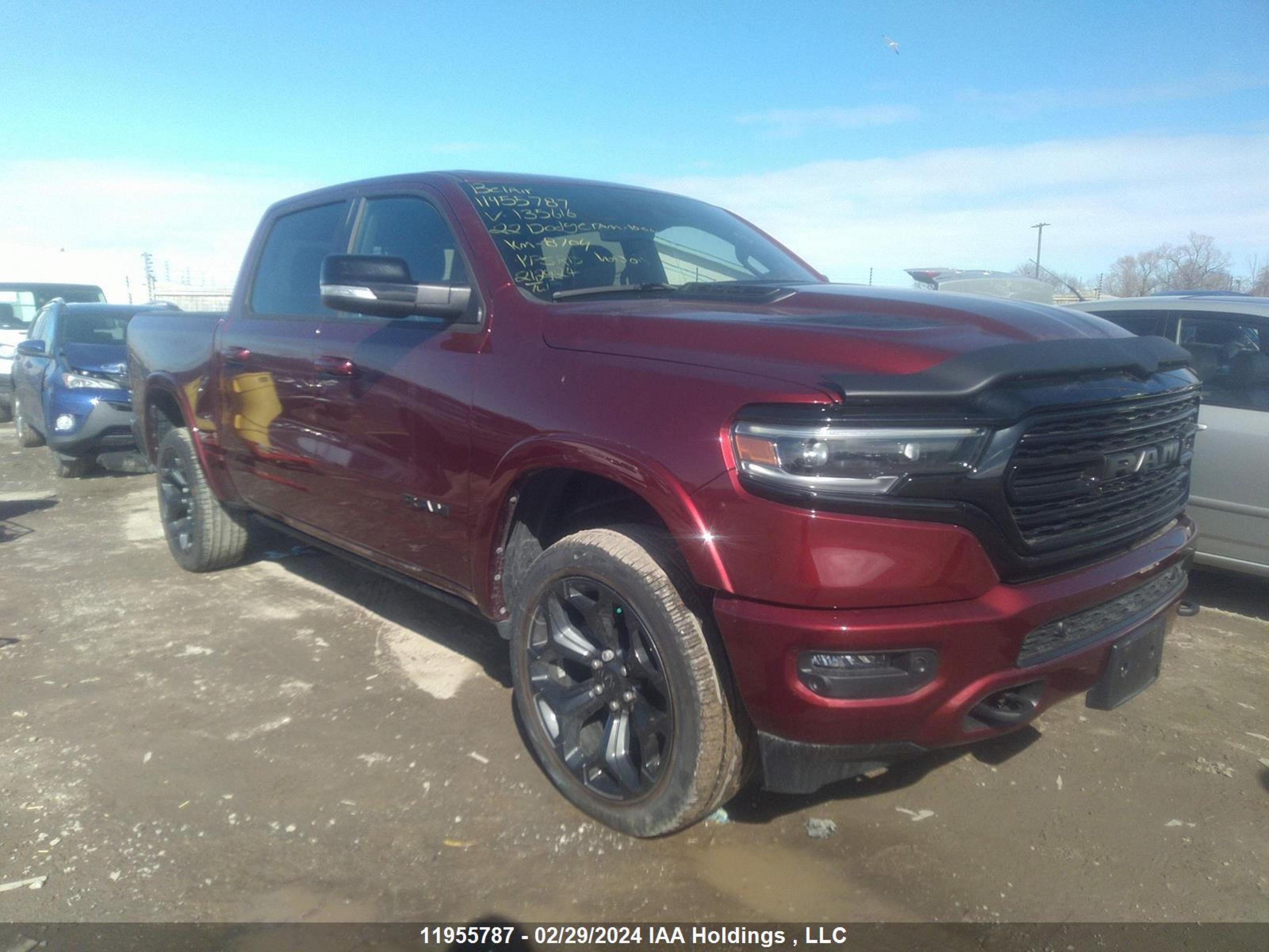 DODGE RAM 2022 1c6srfht8nn135616