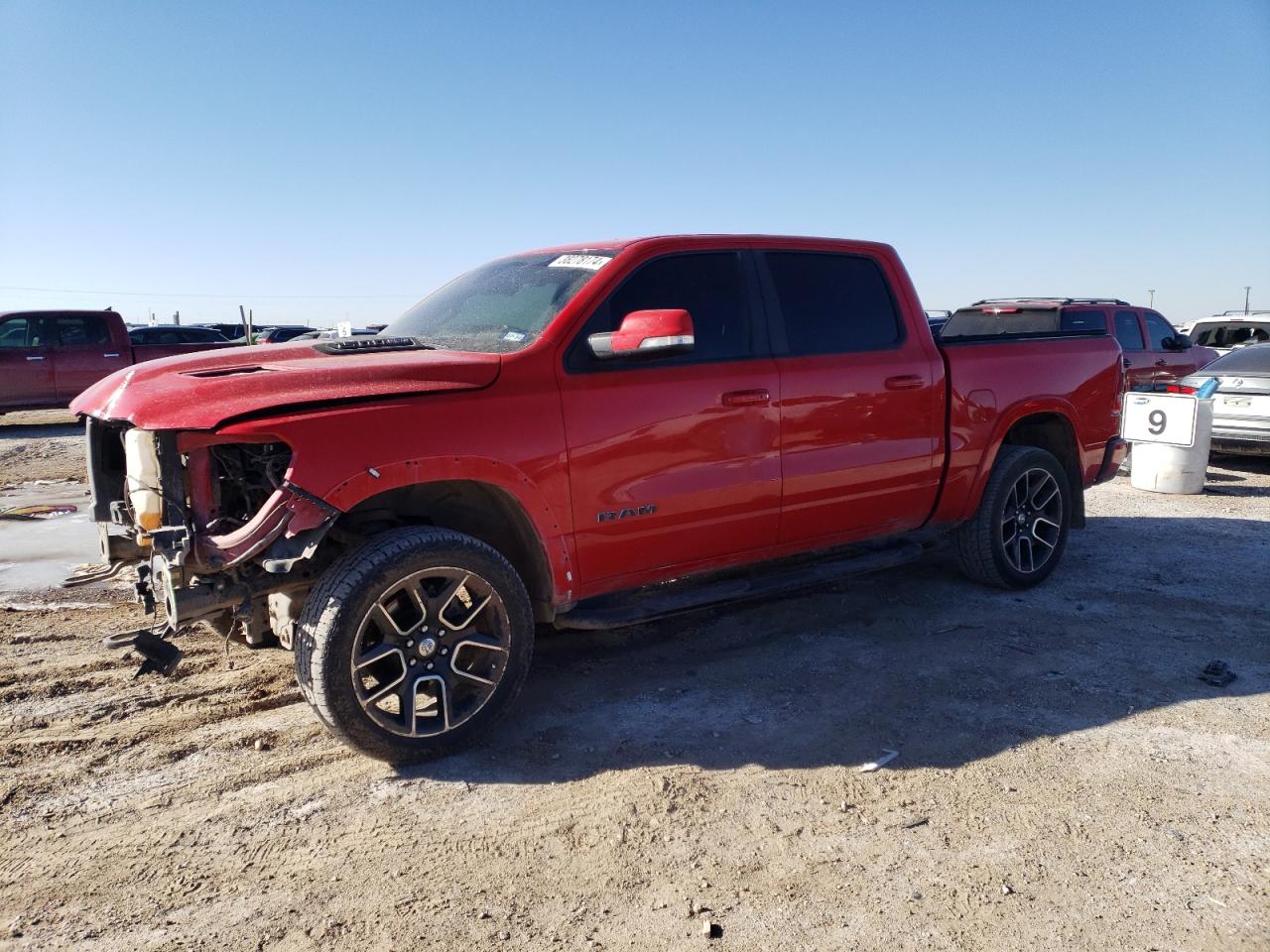 RAM 1500 2019 1c6srfjtxkn605876