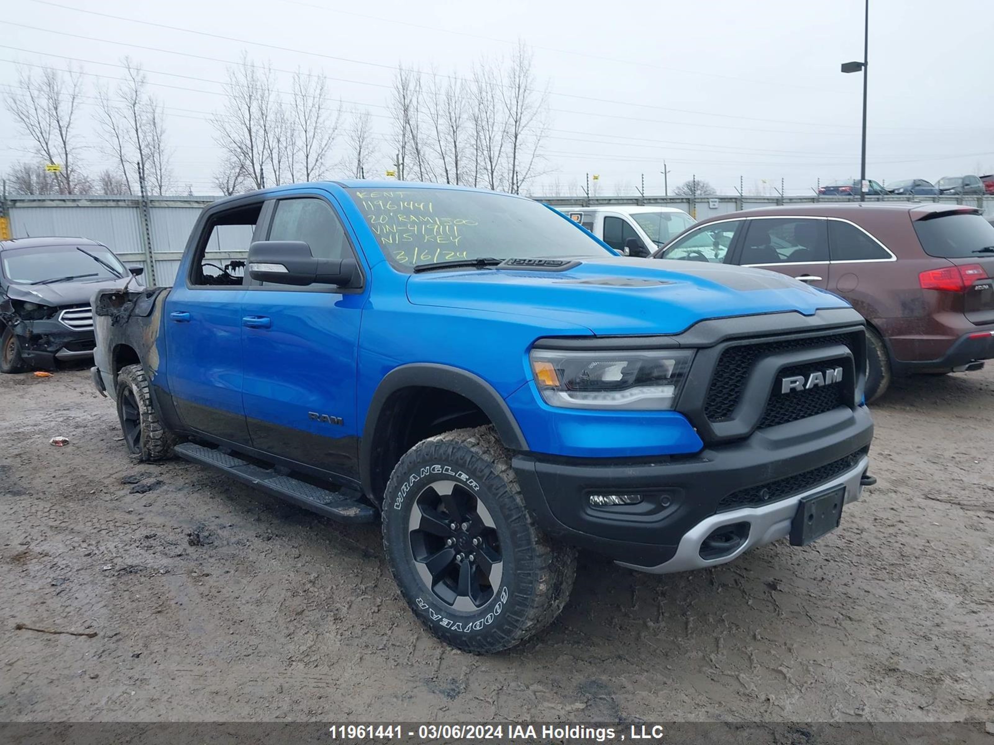 RAM 1500 2020 1c6srflt1ln419111