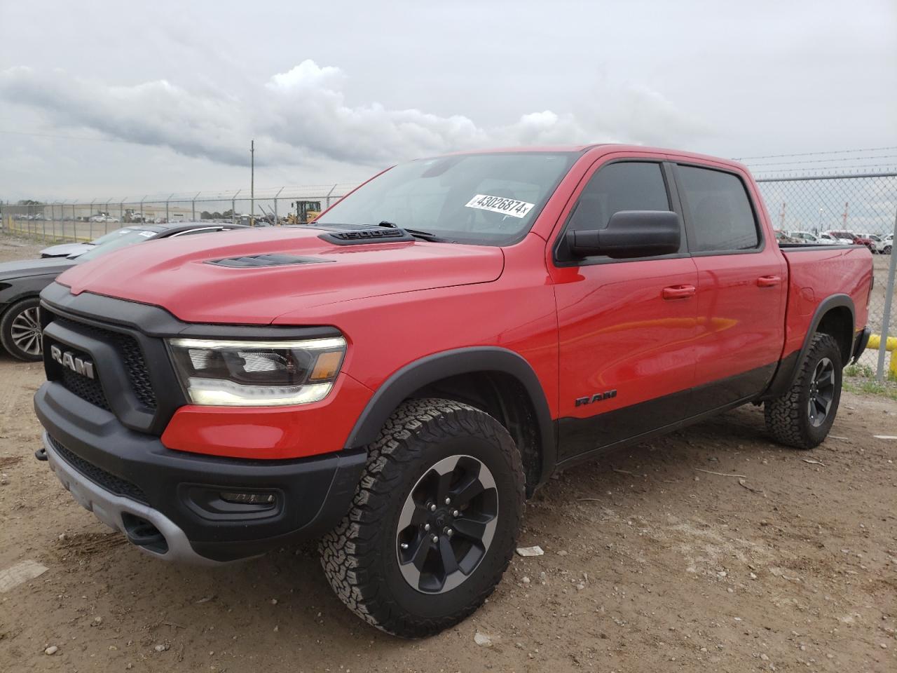 RAM 1500 2019 1c6srfltxkn823099