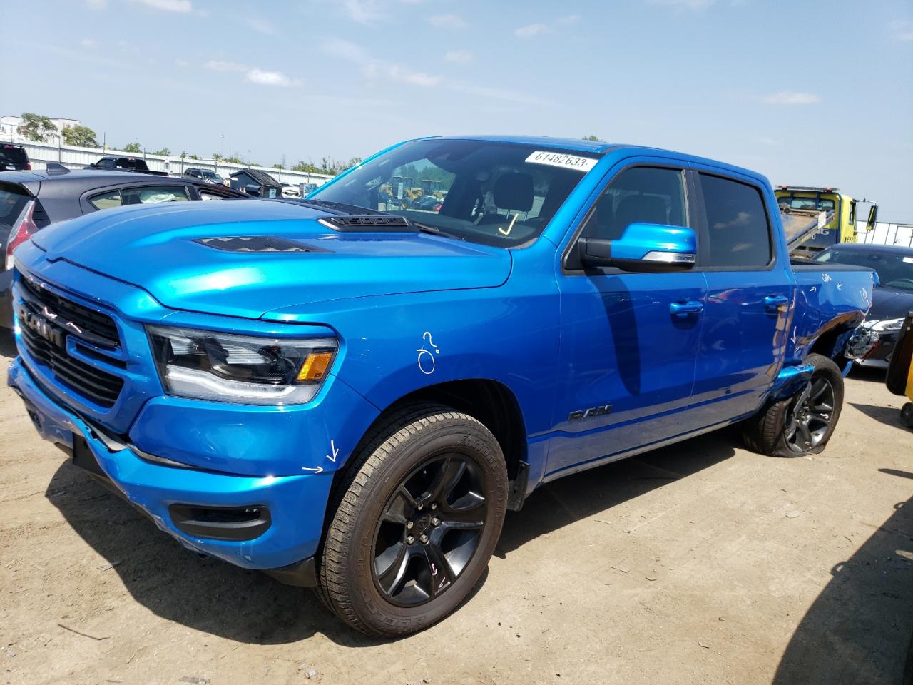 RAM 1500 2021 1c6srfvt3mn664071