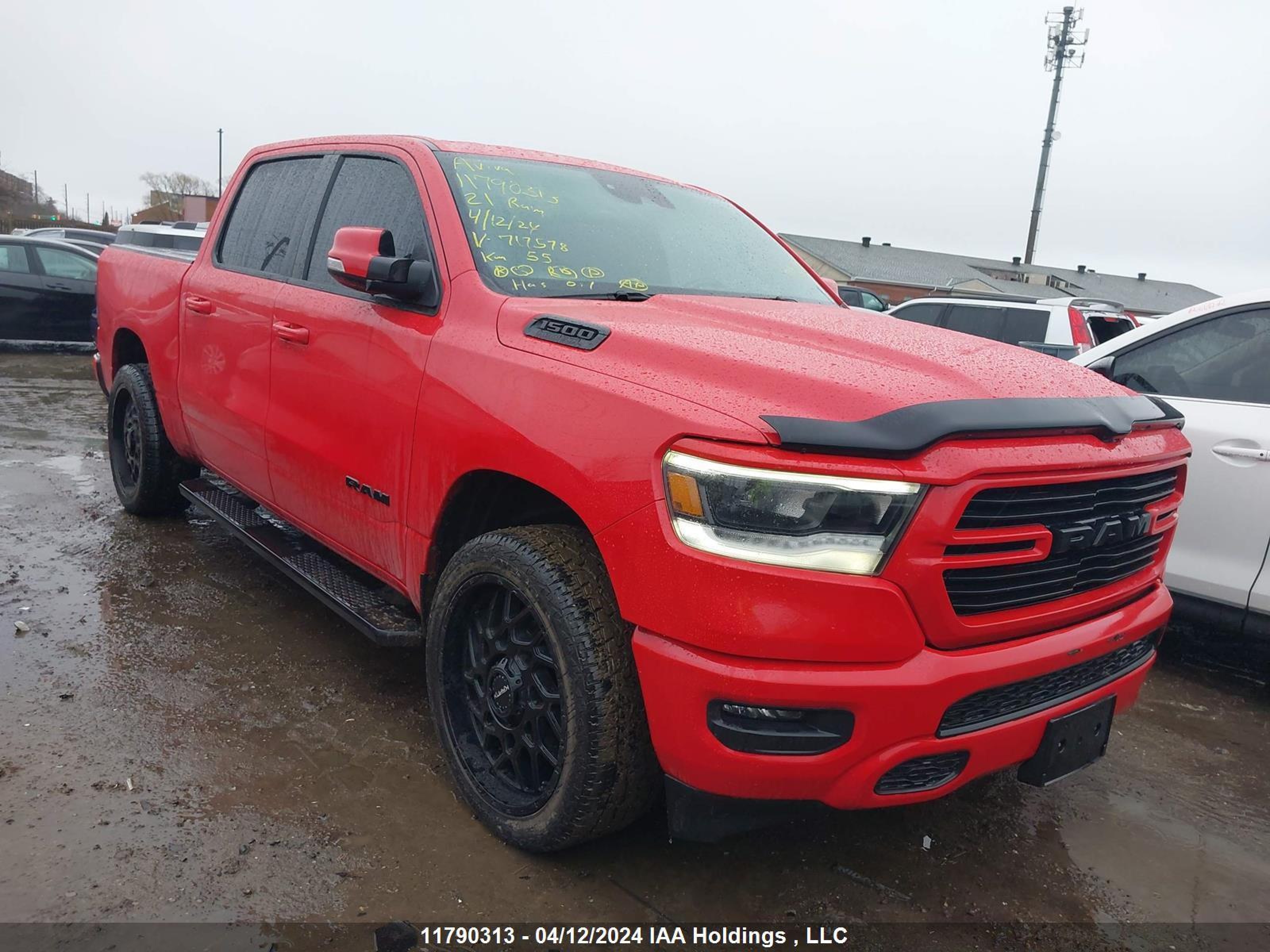 RAM 1500 2021 1c6srfvt7mn717578