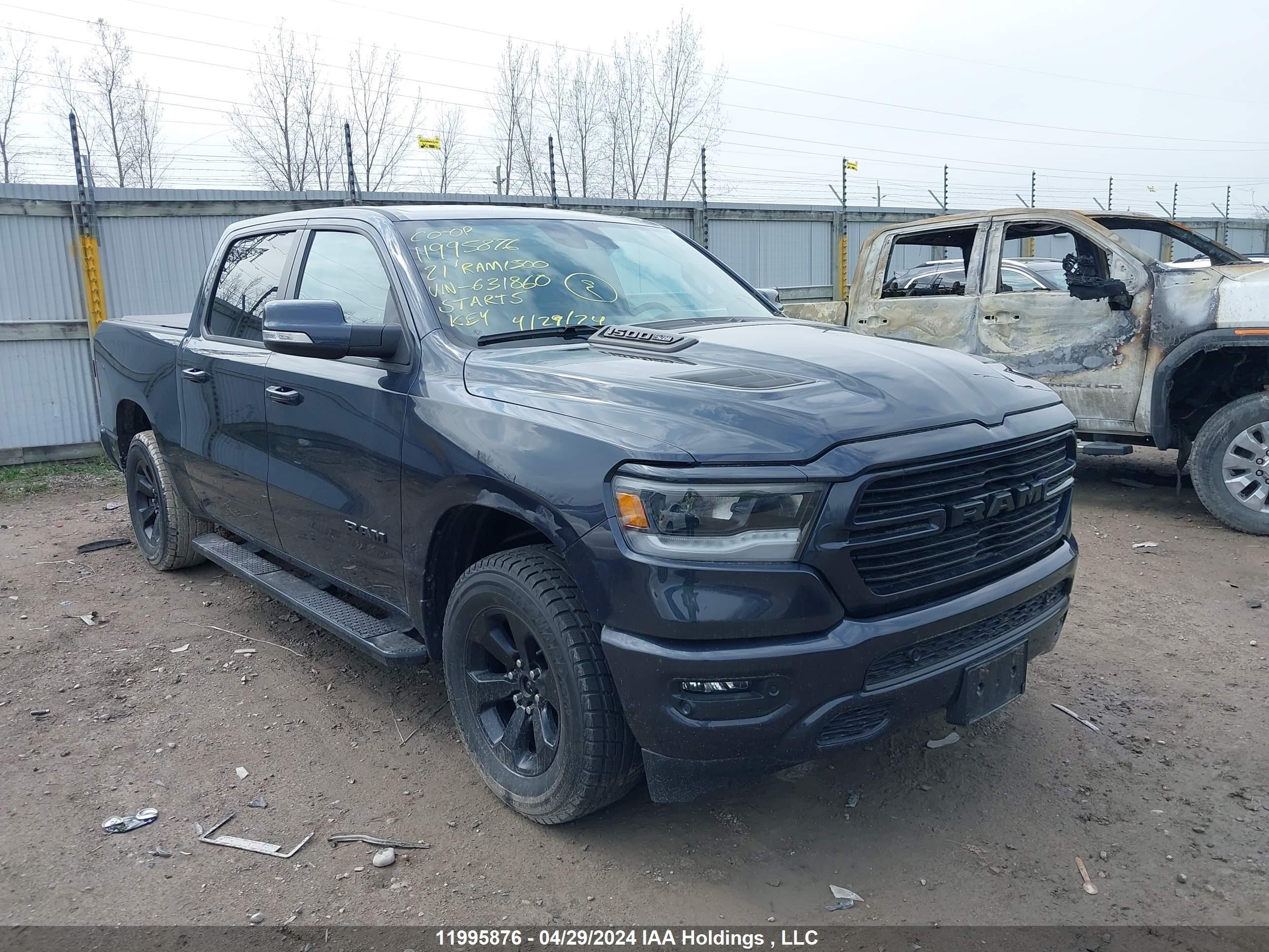 RAM 1500 2021 1c6srfvt8mn631860