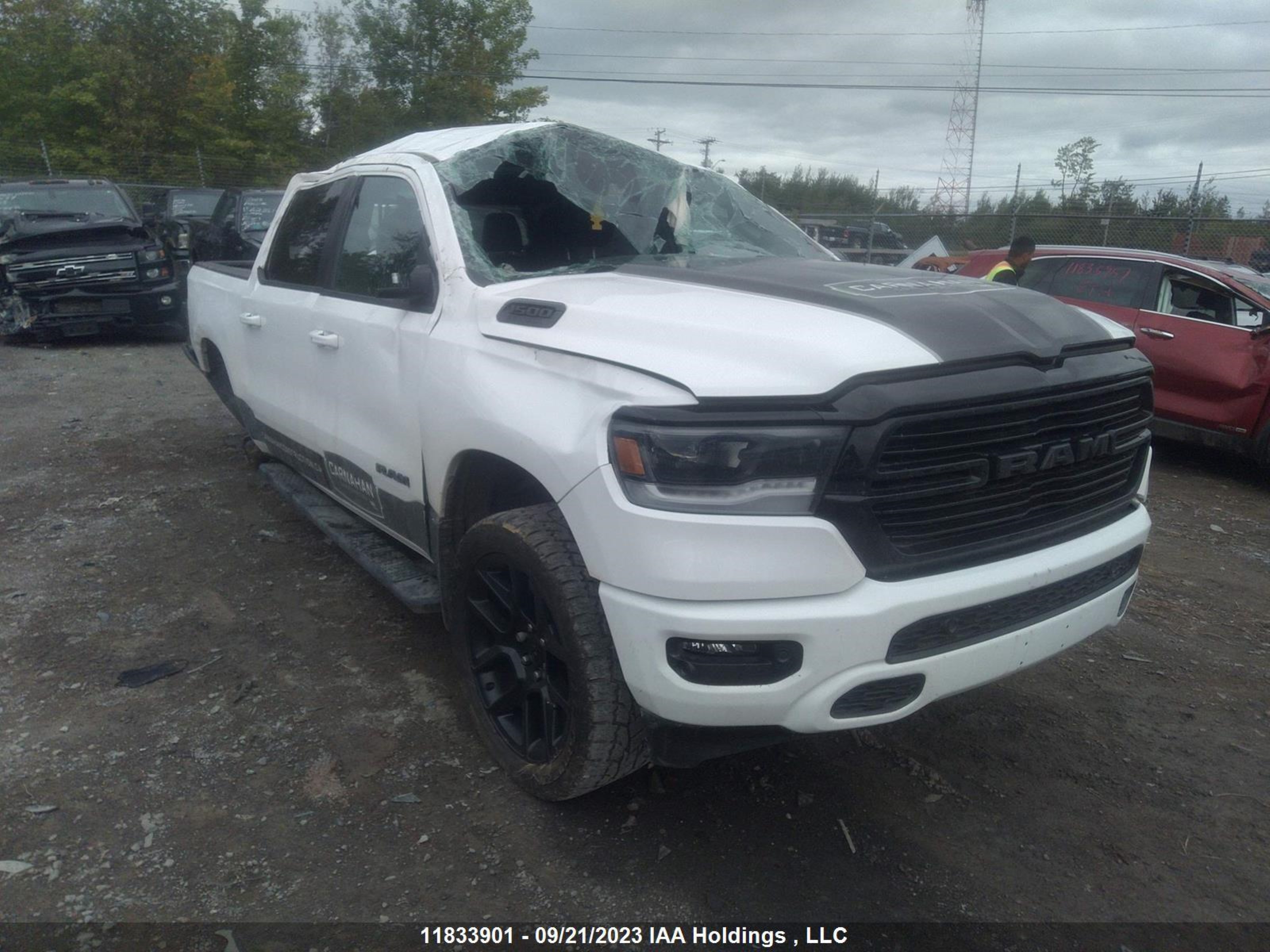 RAM 1500 2021 1c6srfvtxmn726730