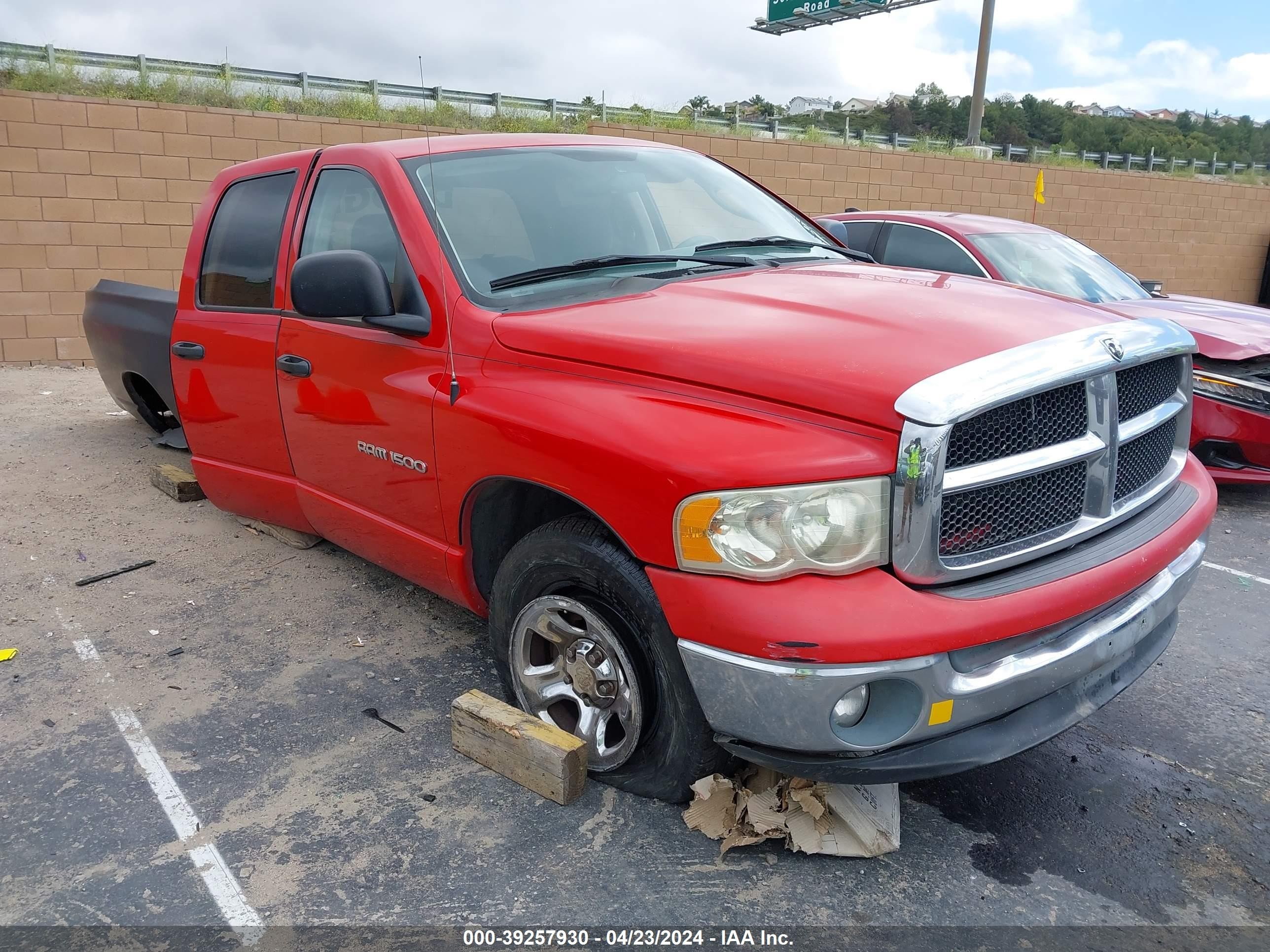 DODGE RAM 2003 1d3ha18n93j526378