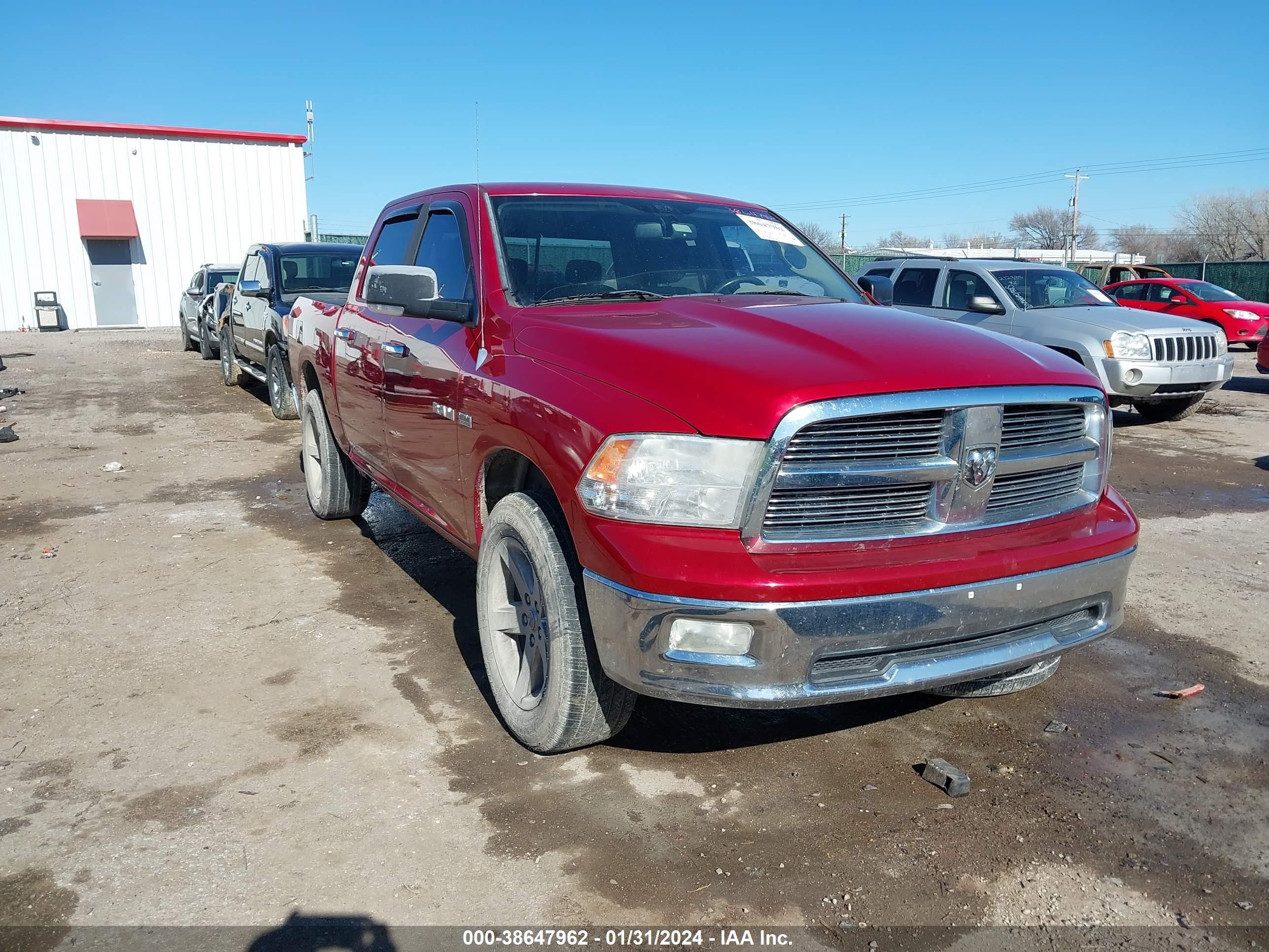 DODGE RAM 2009 1d3hb13t09s766358