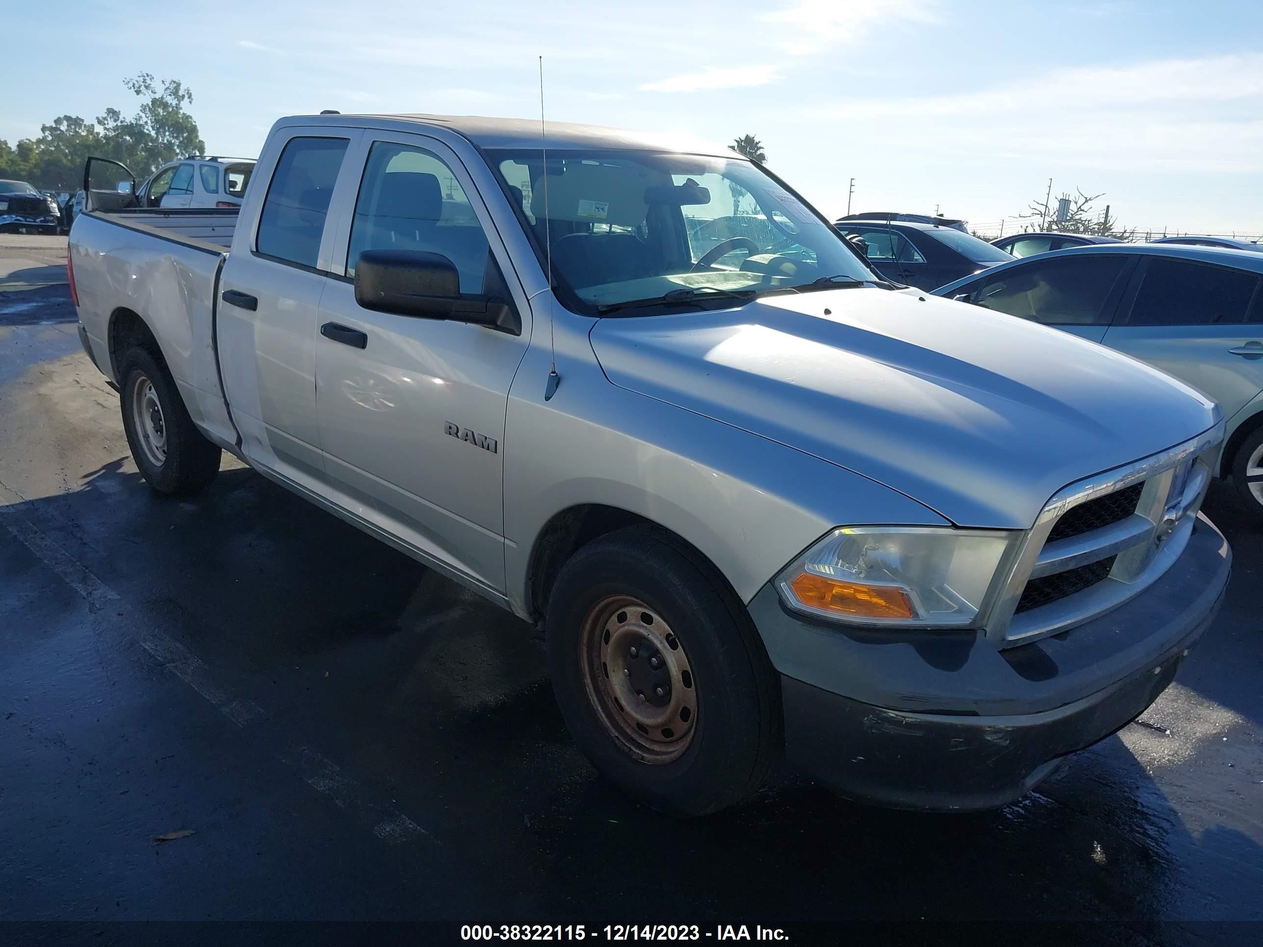 DODGE RAM 2009 1d3hb18k29s759332