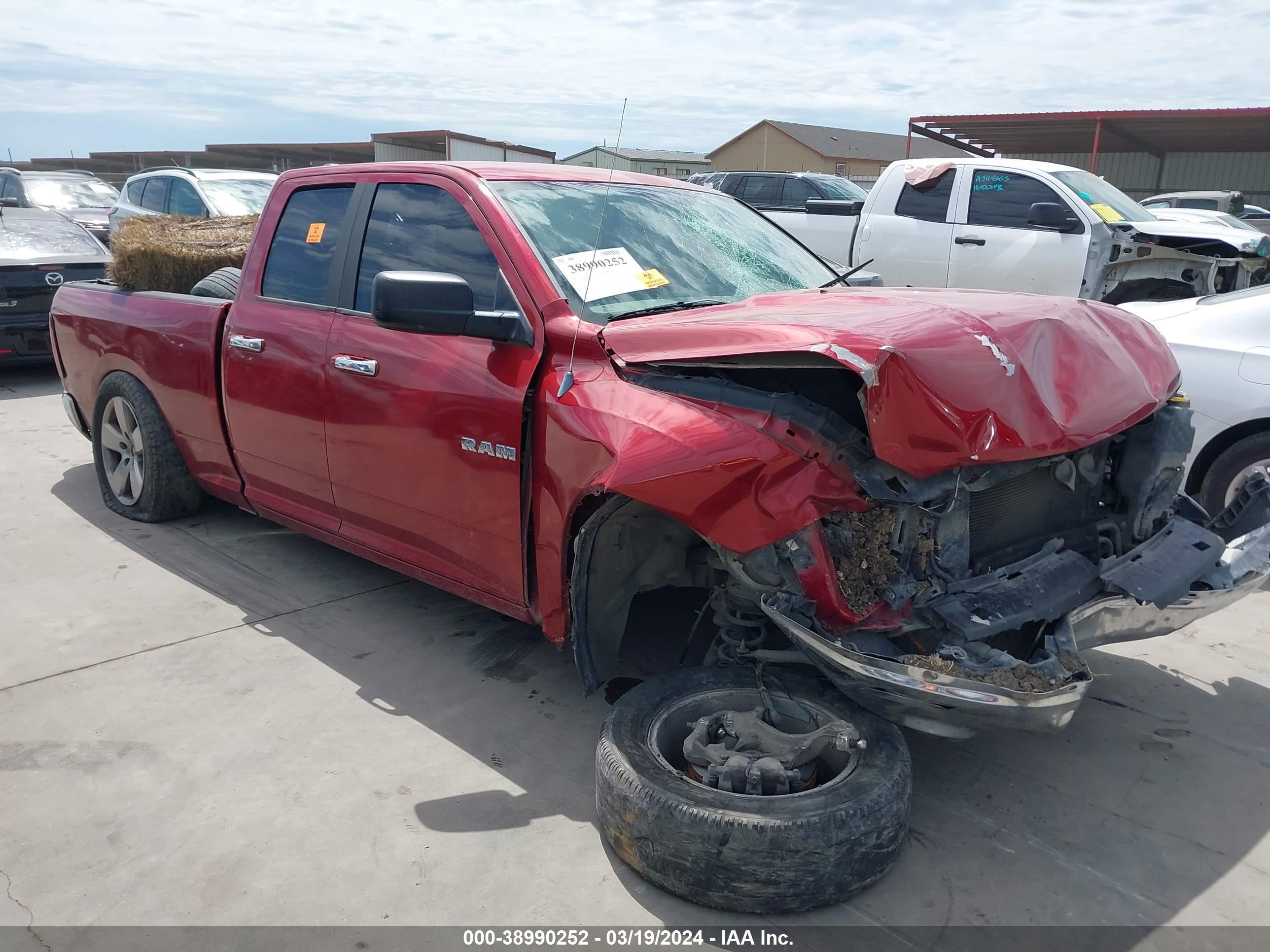 DODGE RAM 2009 1d3hb18px9s779520