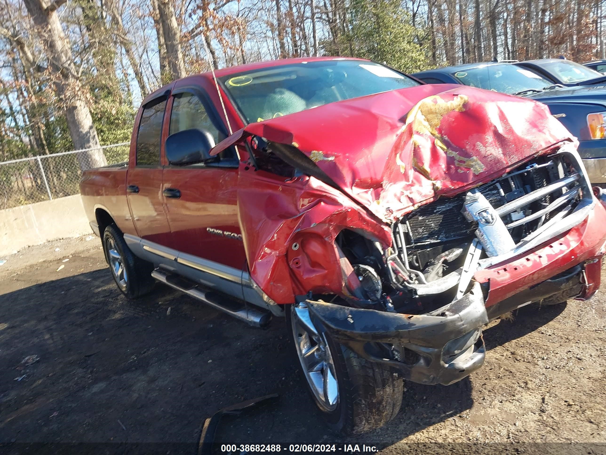 DODGE RAM 2006 1d3hu18216j221684