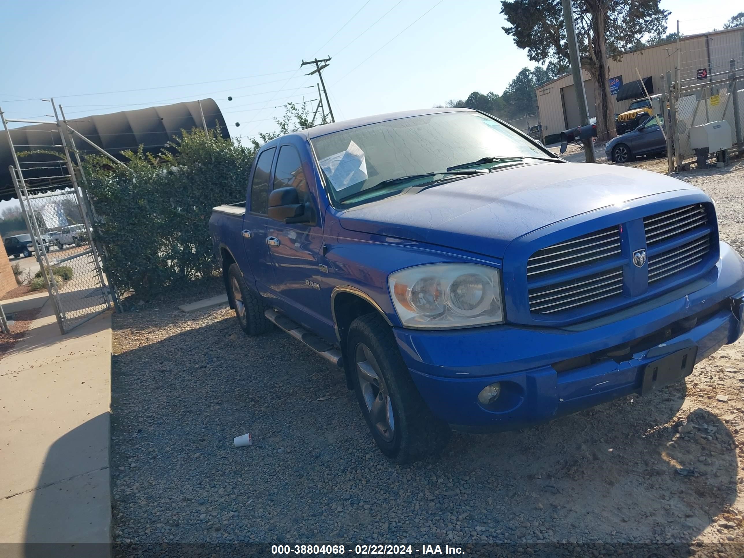 DODGE RAM 2008 1d3hu18218j155009