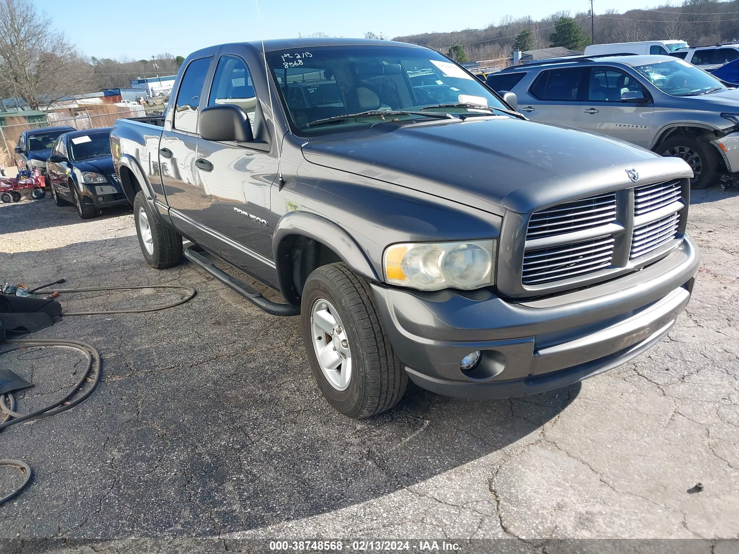 DODGE RAM 2002 1d3hu18n82j136409