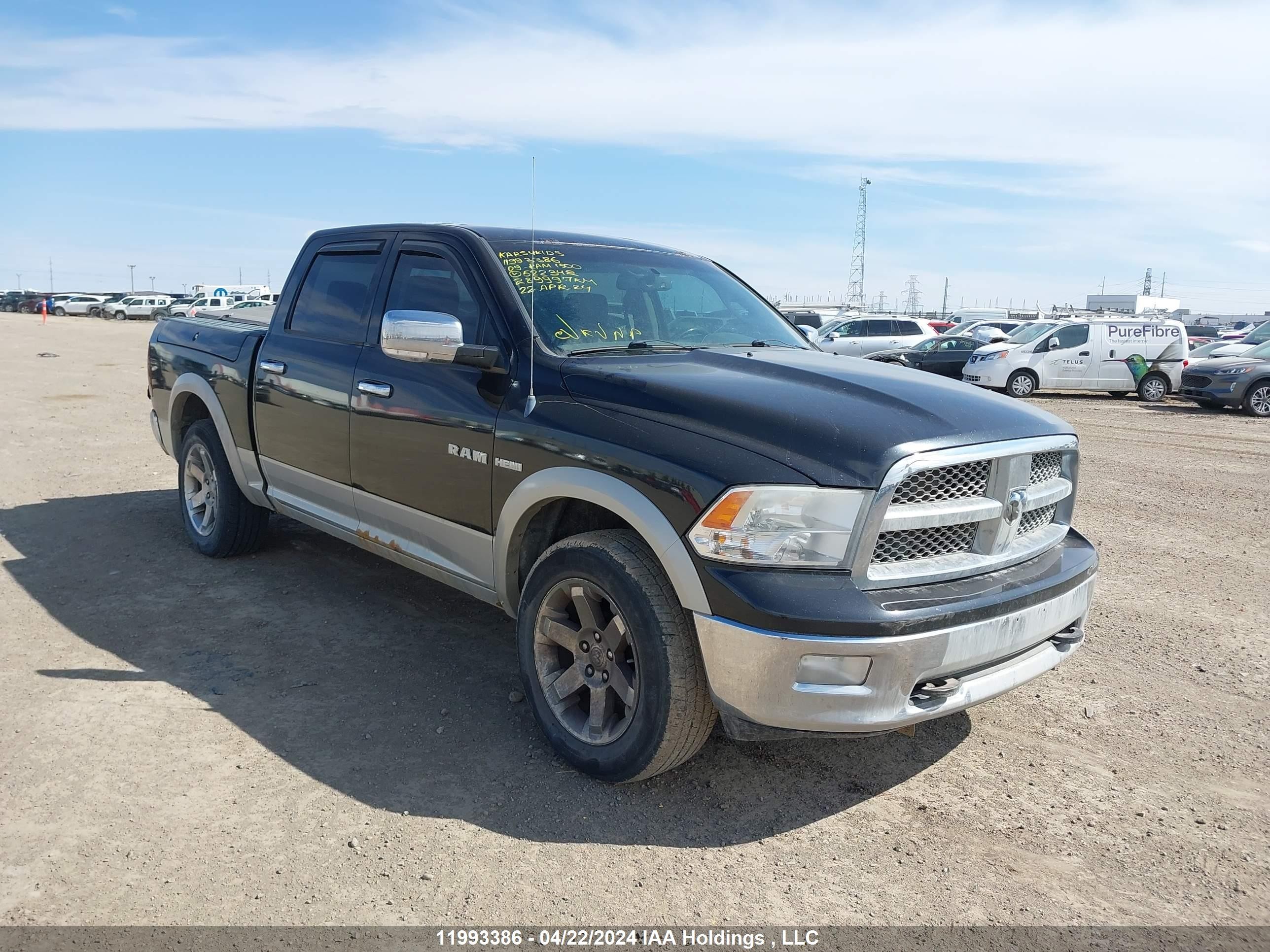 DODGE RAM 2009 1d3hv13t89j522342