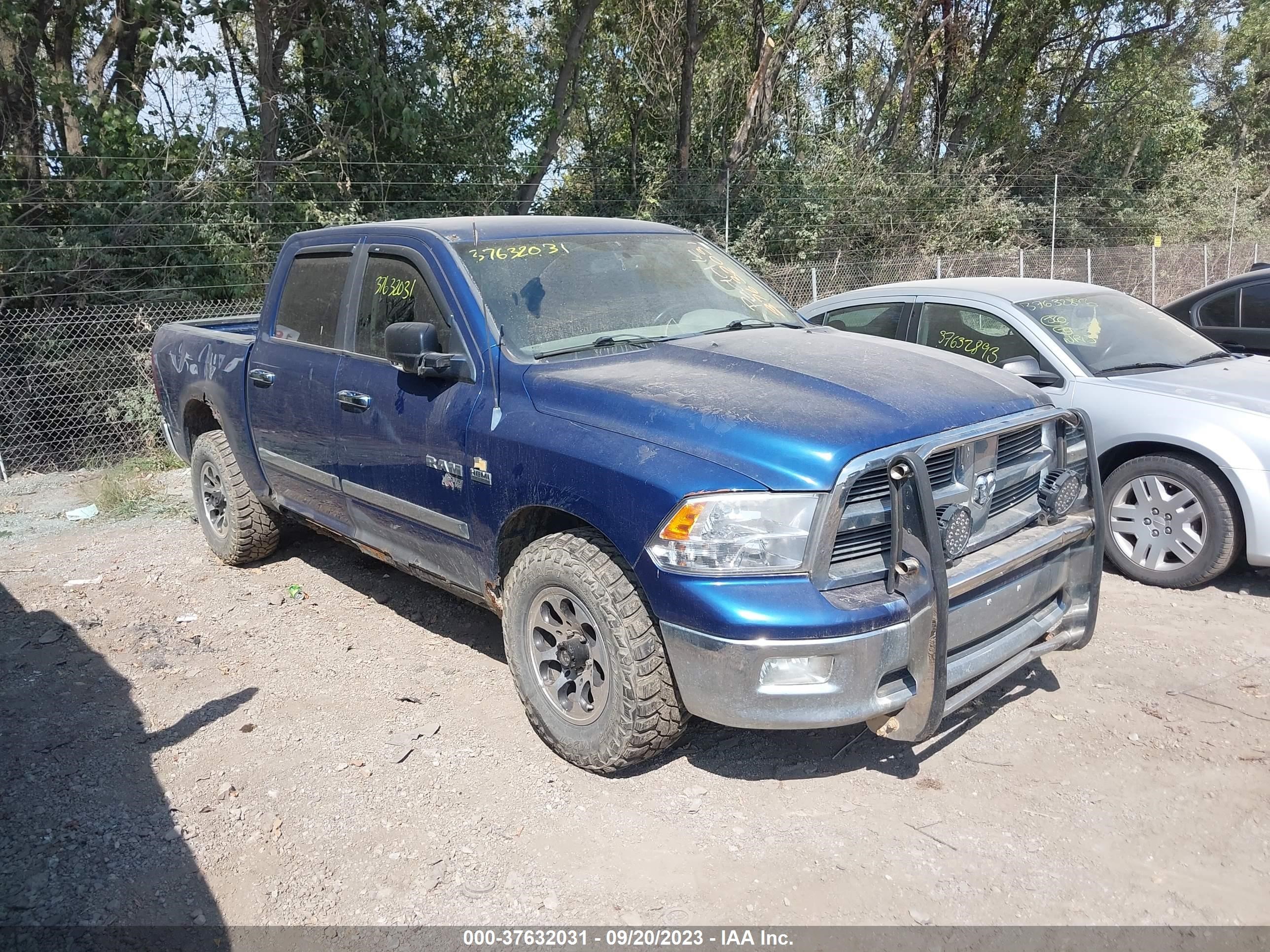 DODGE RAM 2009 1d3hv13t89s768172