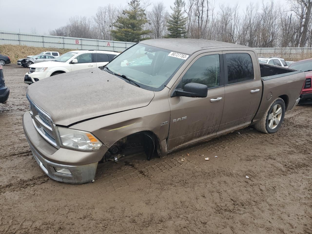 DODGE RAM 2009 1d3hv13tx9s779920