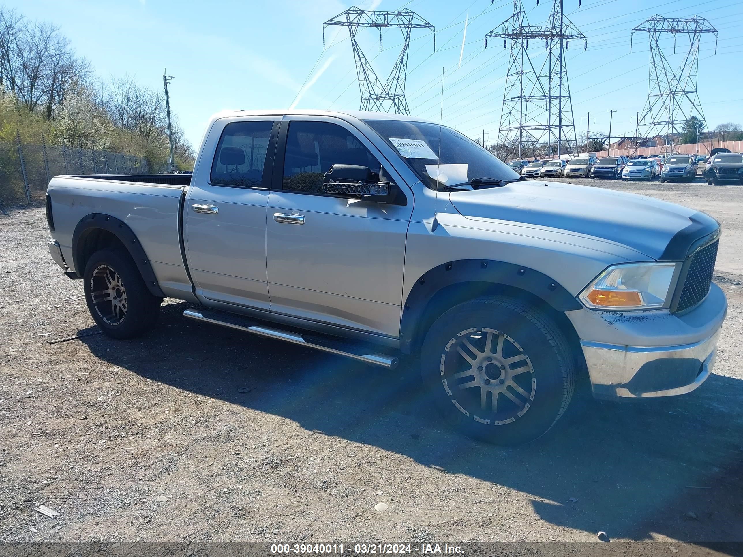 DODGE RAM 2009 1d3hv18p19s804585