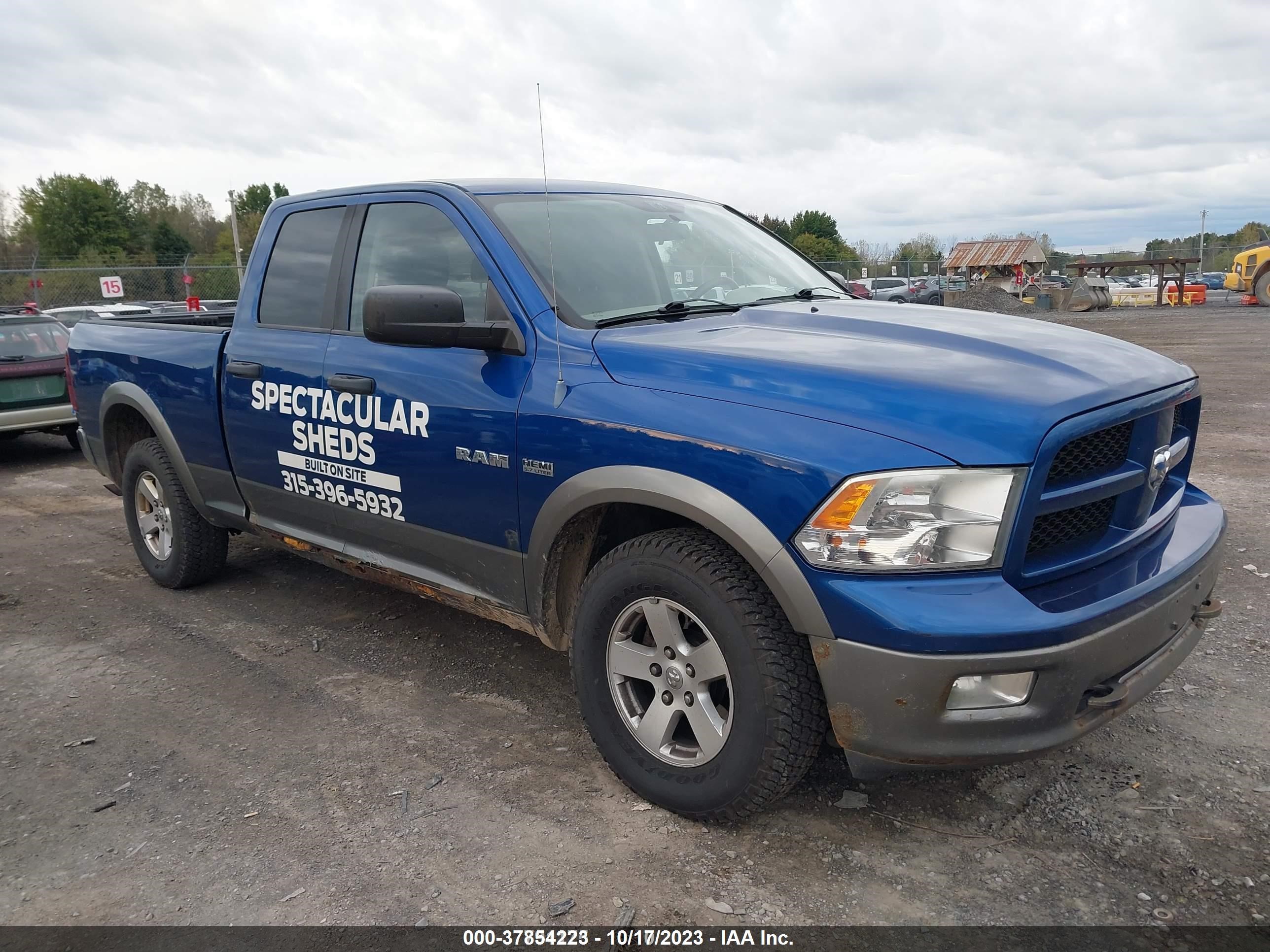 DODGE RAM 2009 1d3hv18t19s775571