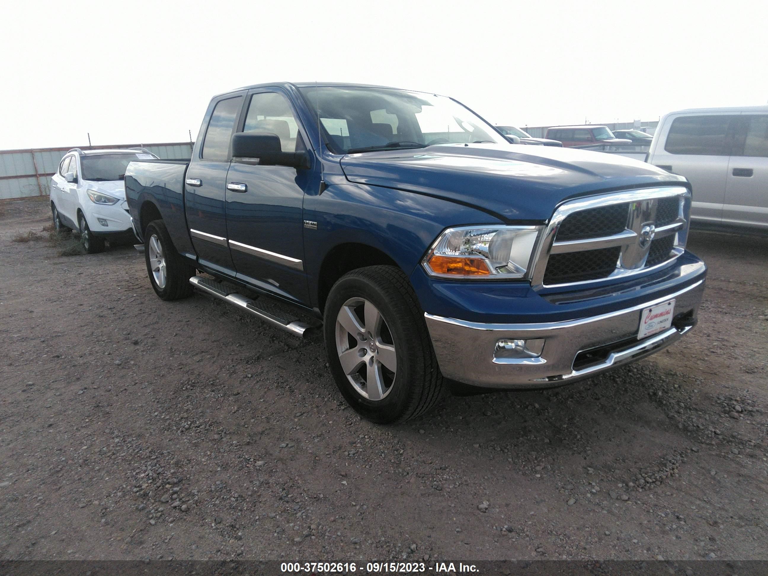 DODGE RAM 2009 1d3hv18t29s768287