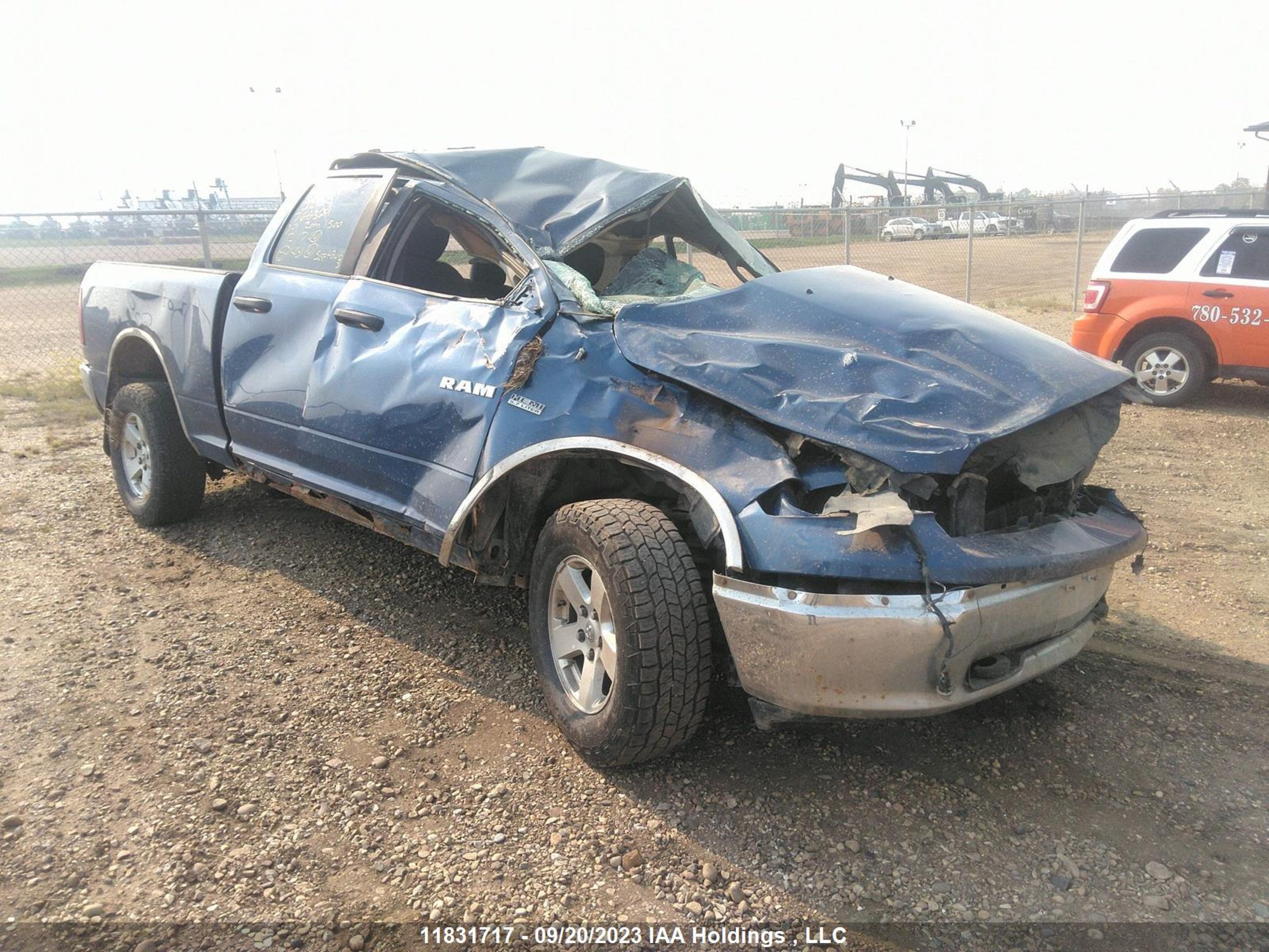 DODGE RAM 2009 1d3hv18t49s766329