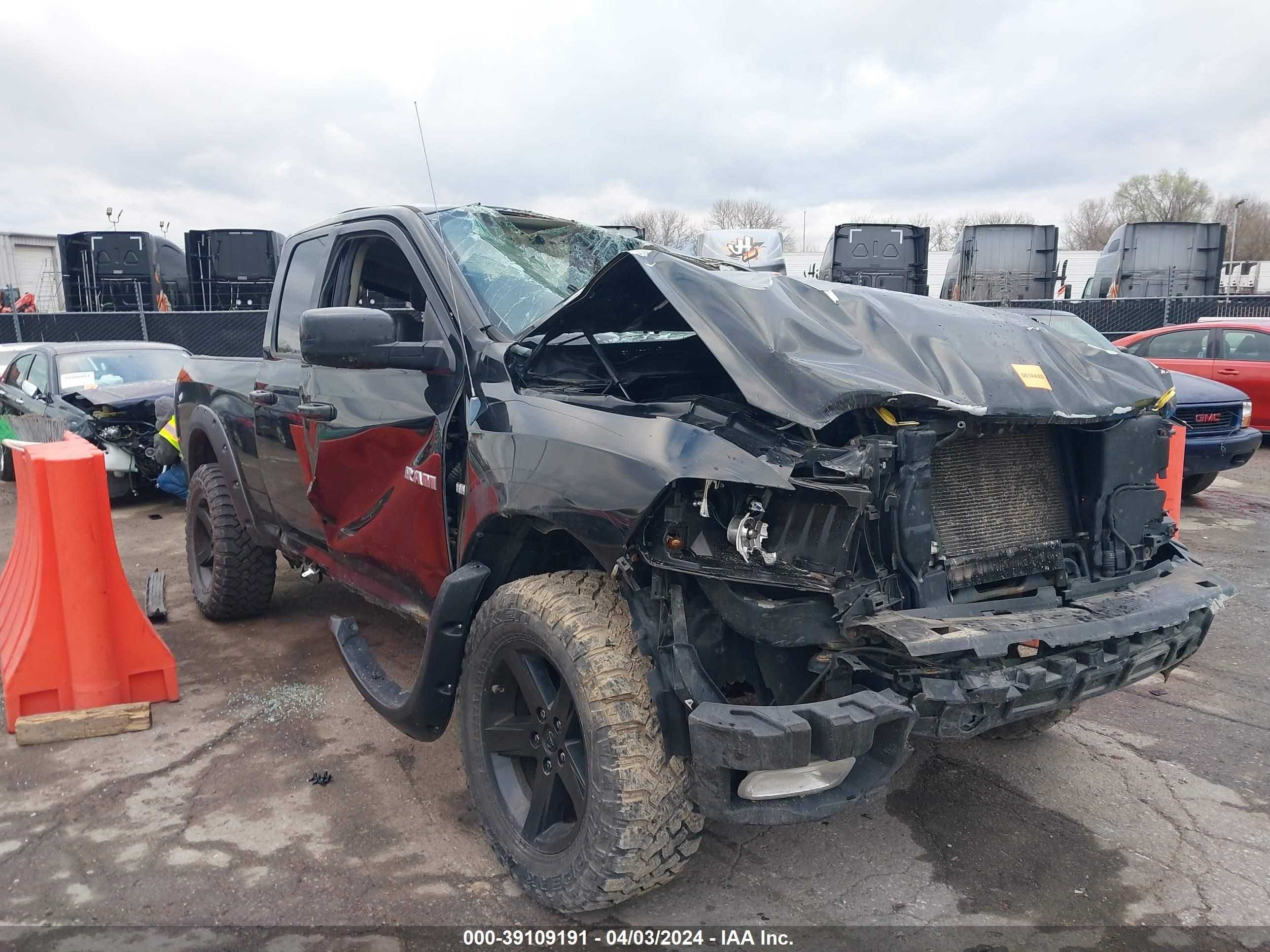 DODGE RAM 2009 1d3hv18t59s816445