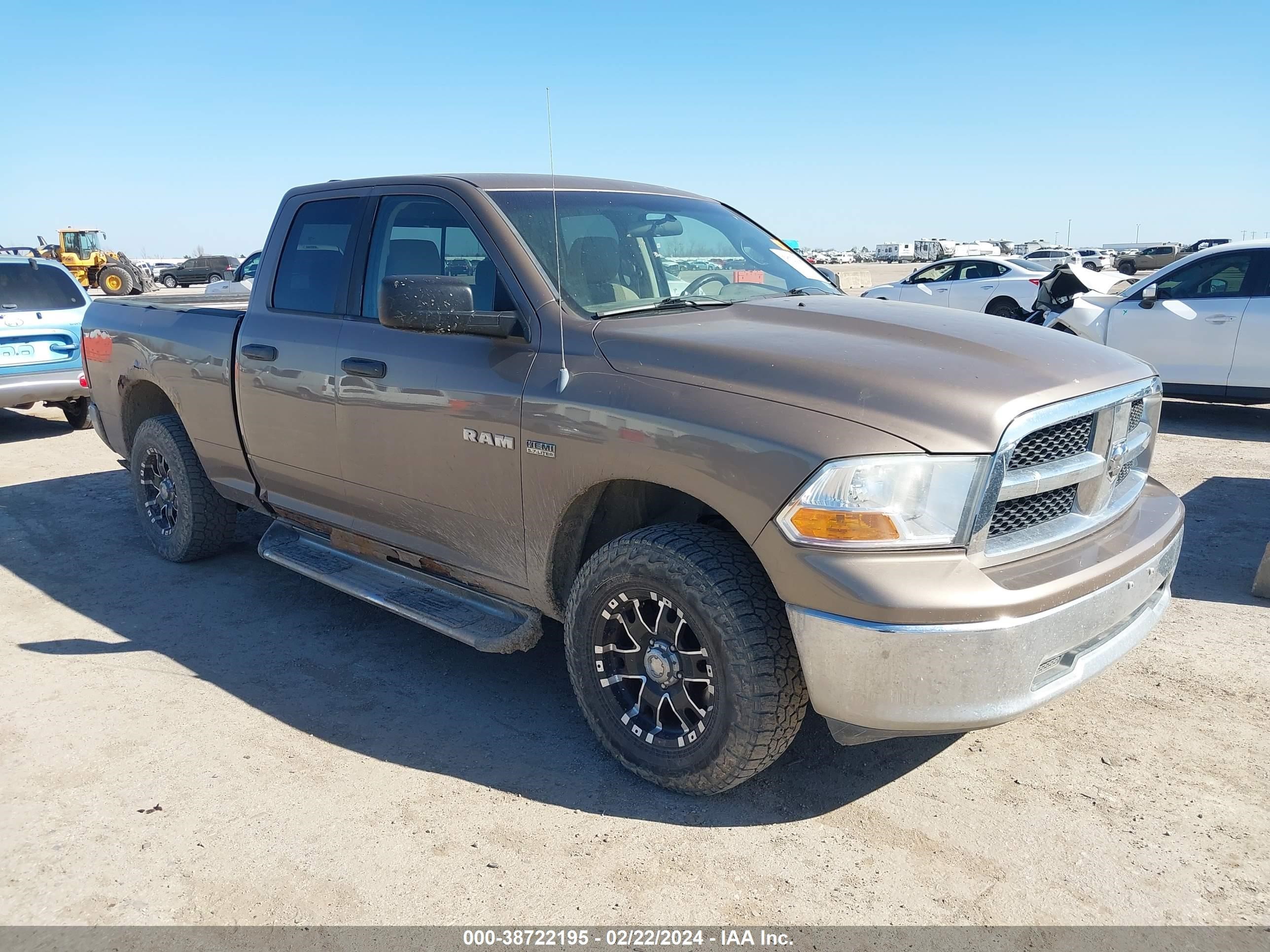 DODGE RAM 2009 1d3hv18t69s760807