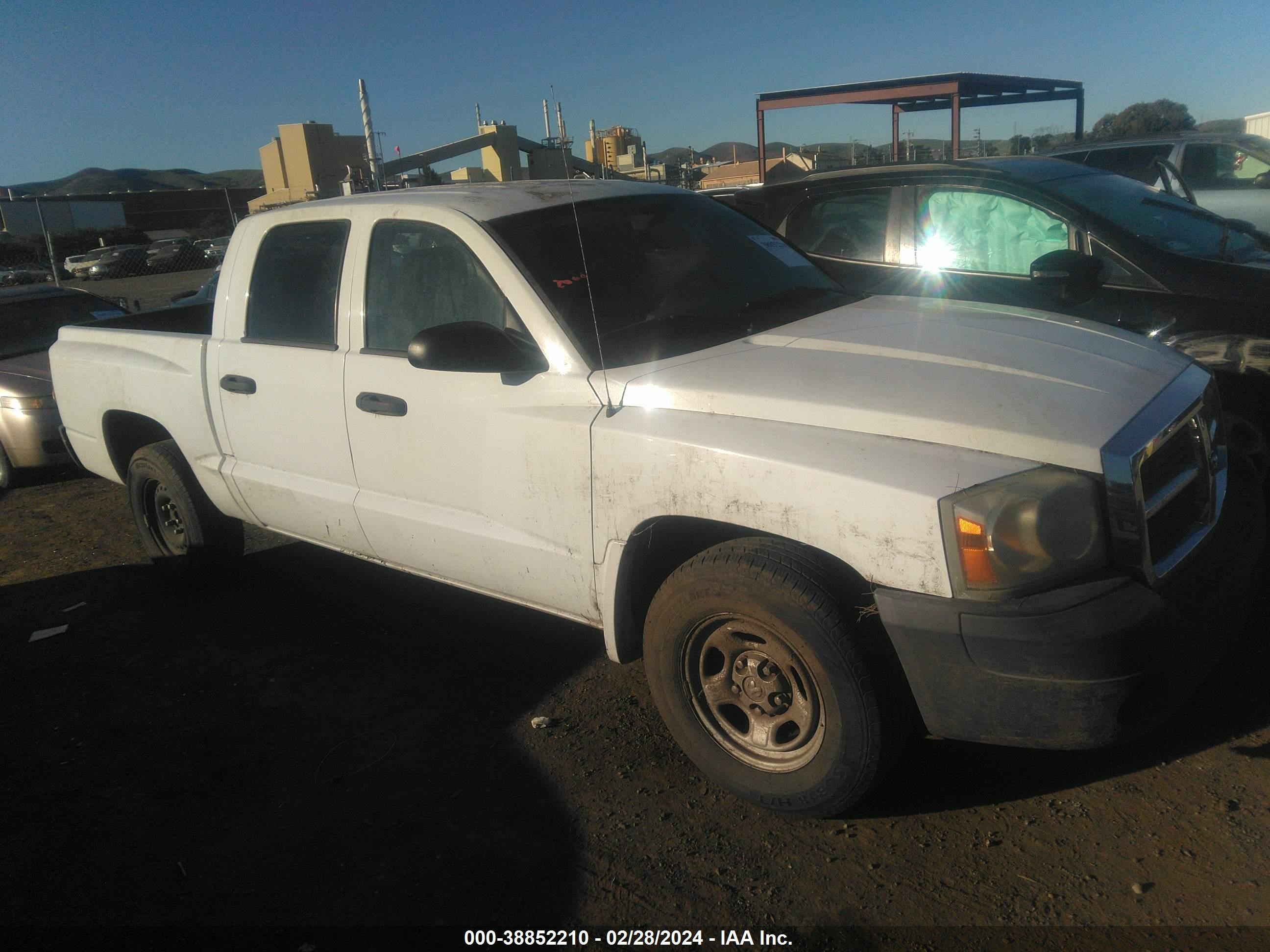 DODGE DAKOTA 2007 1d3hw28k97s245923