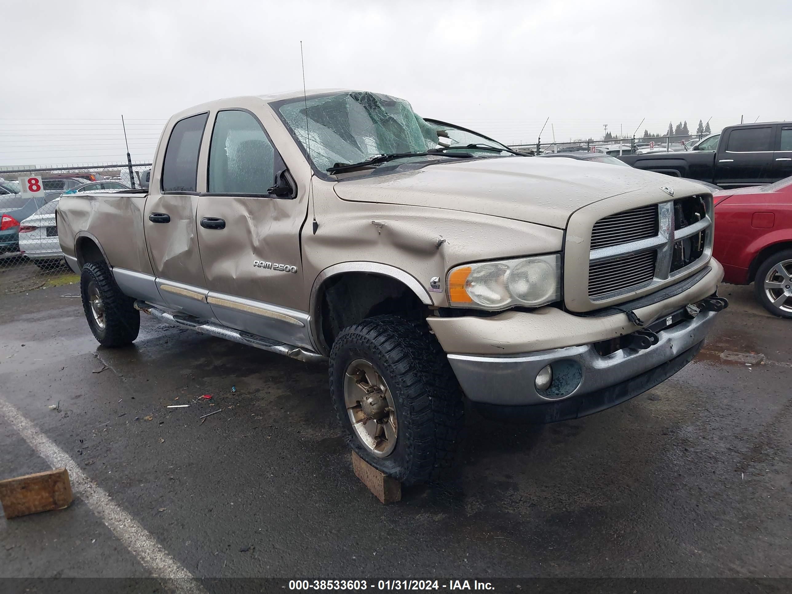 DODGE RAM 2003 1d3ku28653j537891