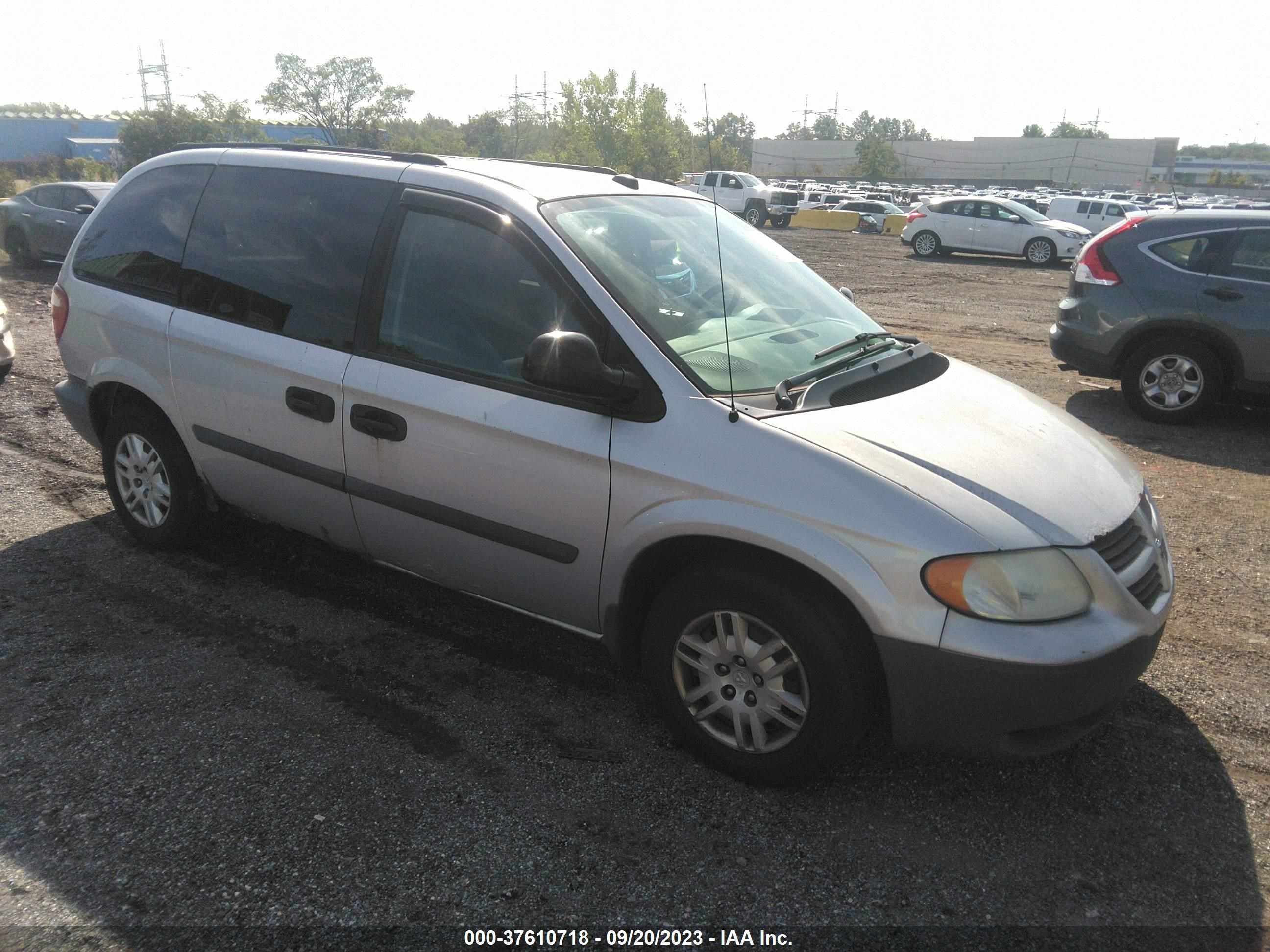 DODGE CARAVAN 2005 1d4gd25r65b424634