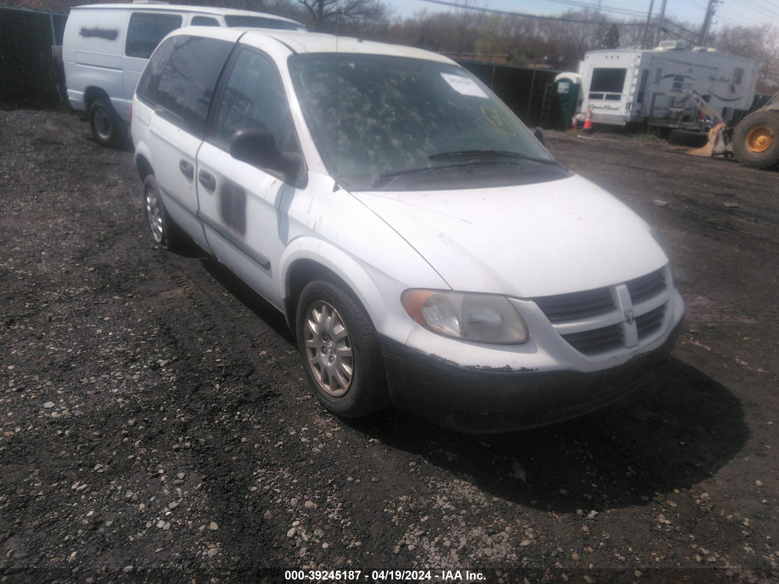 DODGE CARAVAN 2007 1d4gp21e57b228657