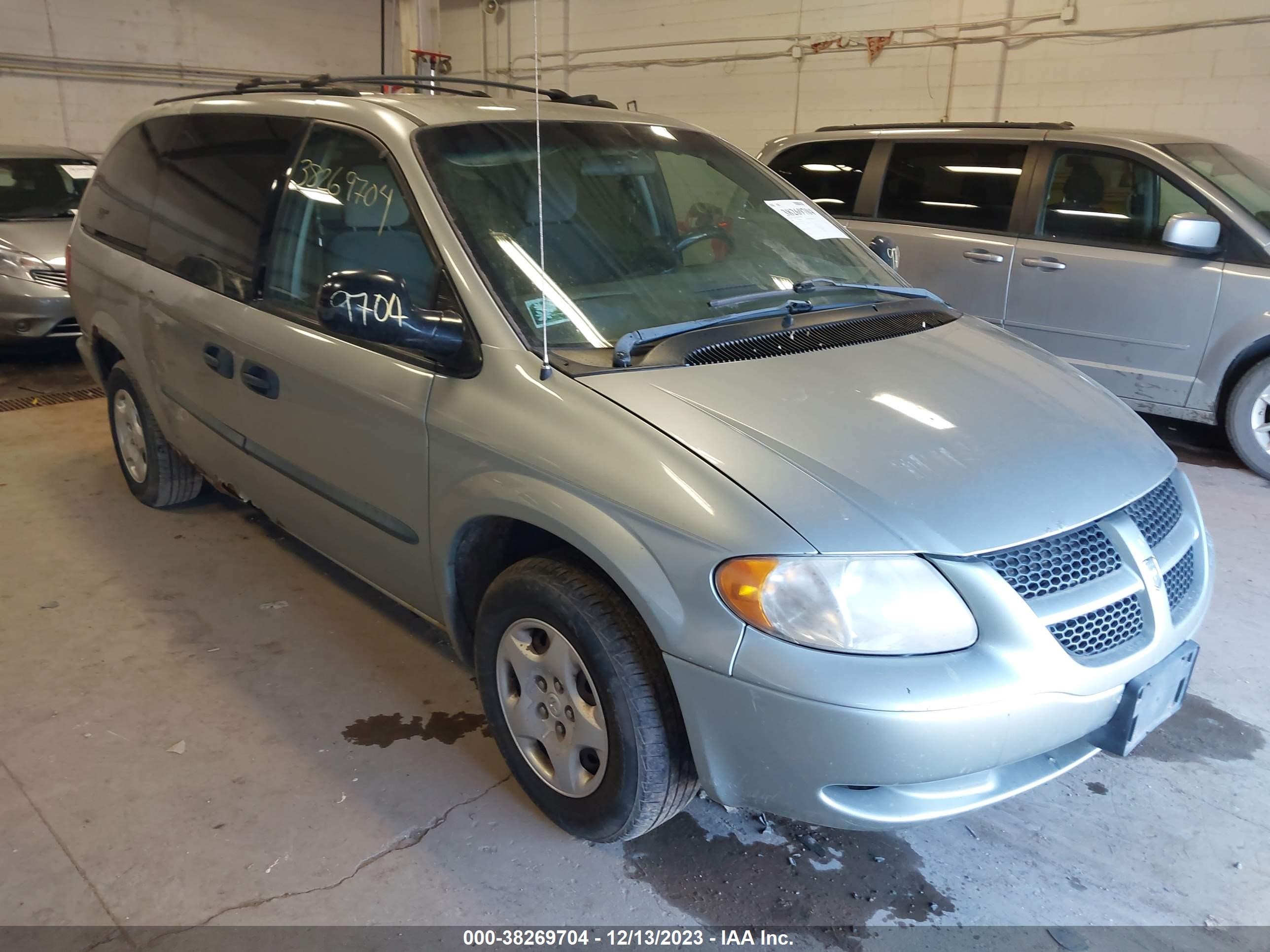 DODGE CARAVAN 2003 1d4gp24373b311222