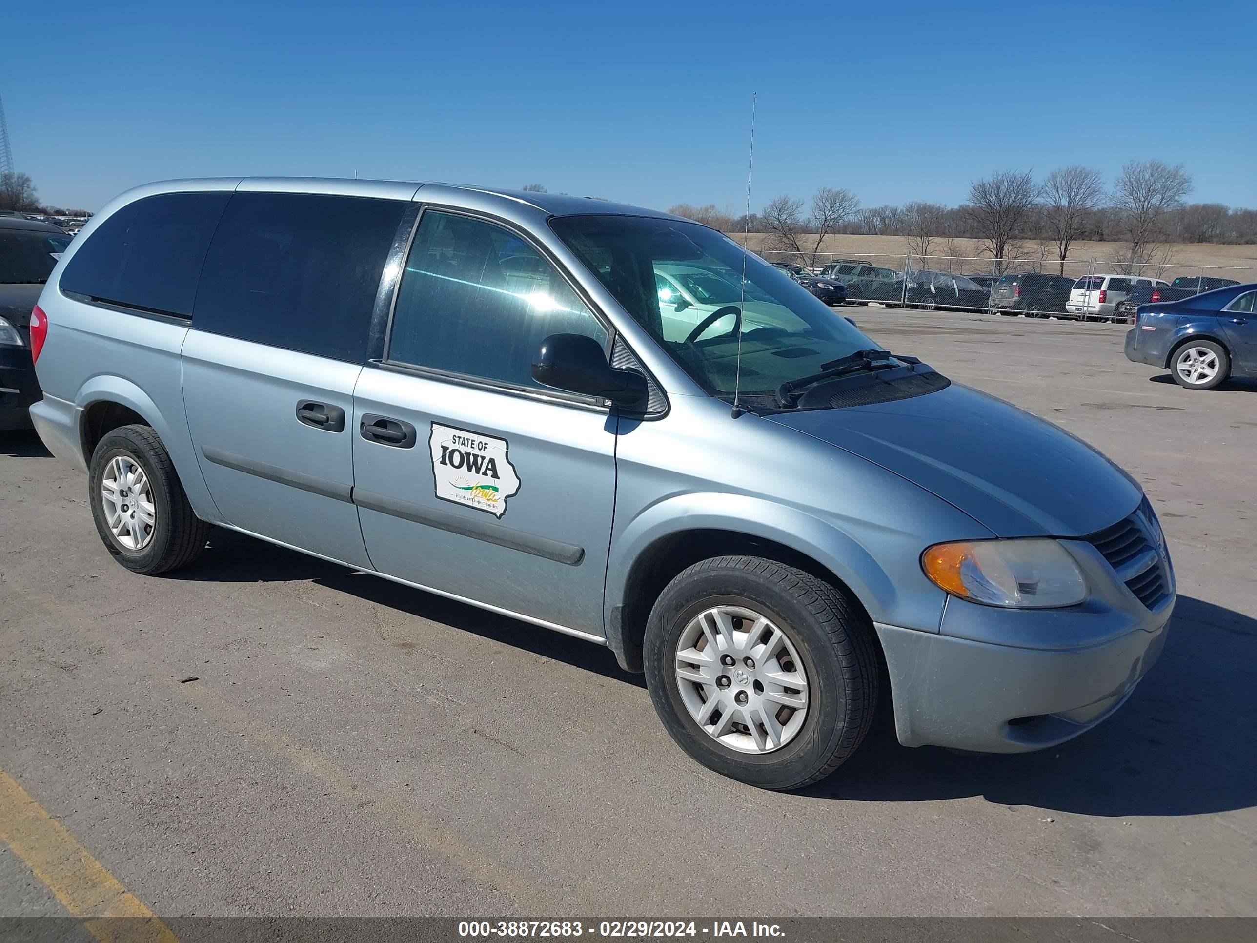 DODGE CARAVAN 2005 1d4gp24e15b236487