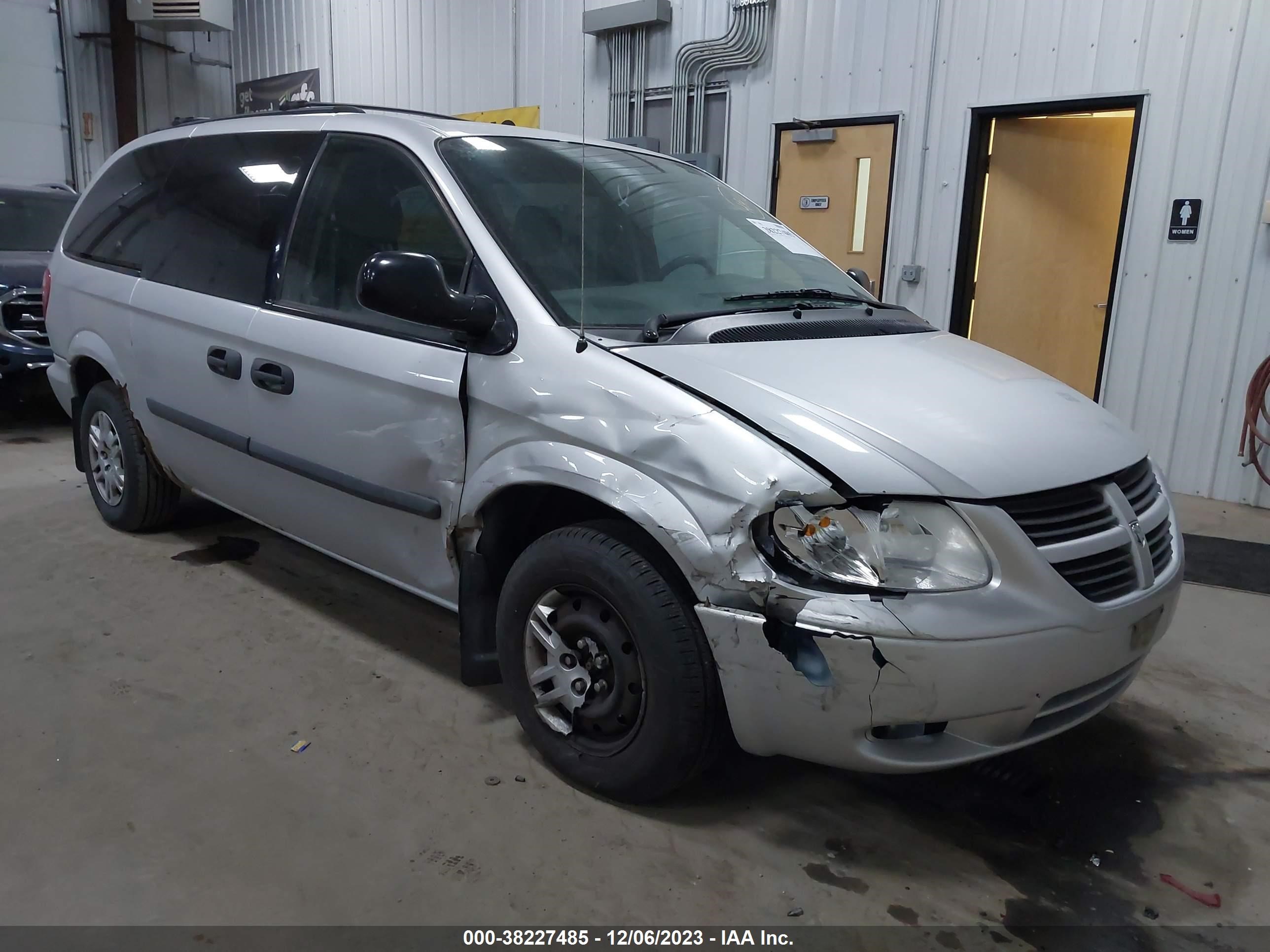 DODGE CARAVAN 2007 1d4gp24e17b178822